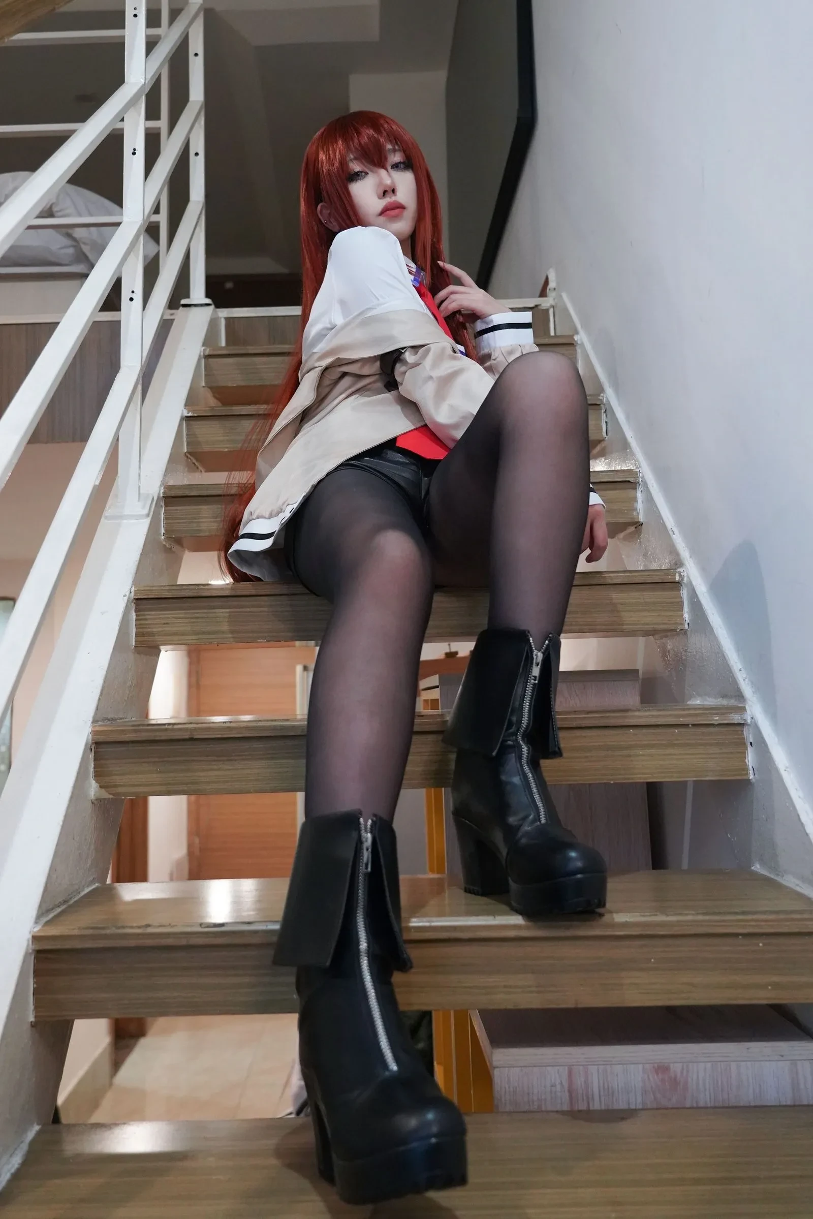 絞肉姬Walküre – 牧濑红莉栖 Cosplay-第50张