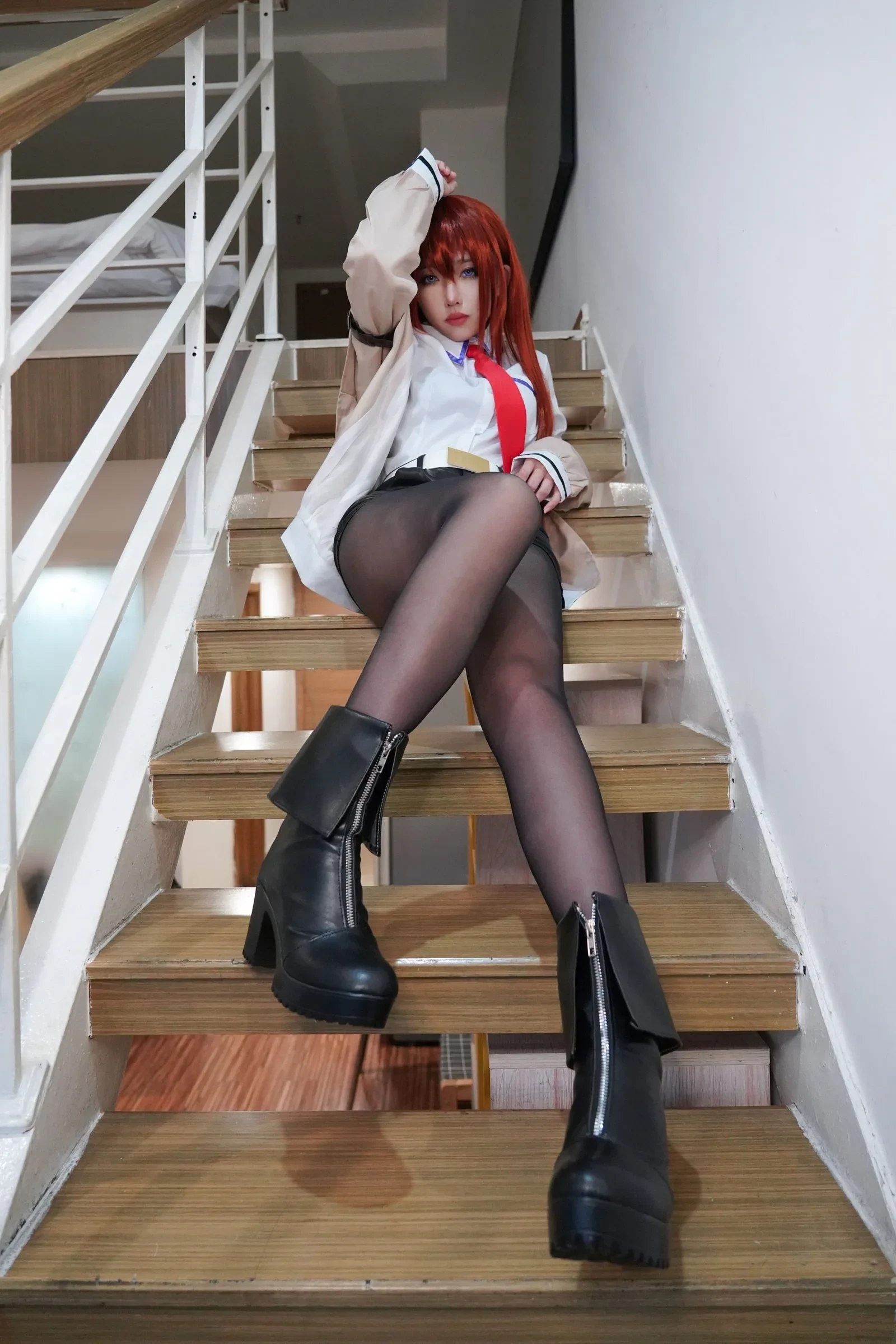 絞肉姬Walküre – 牧濑红莉栖 Cosplay-第48张