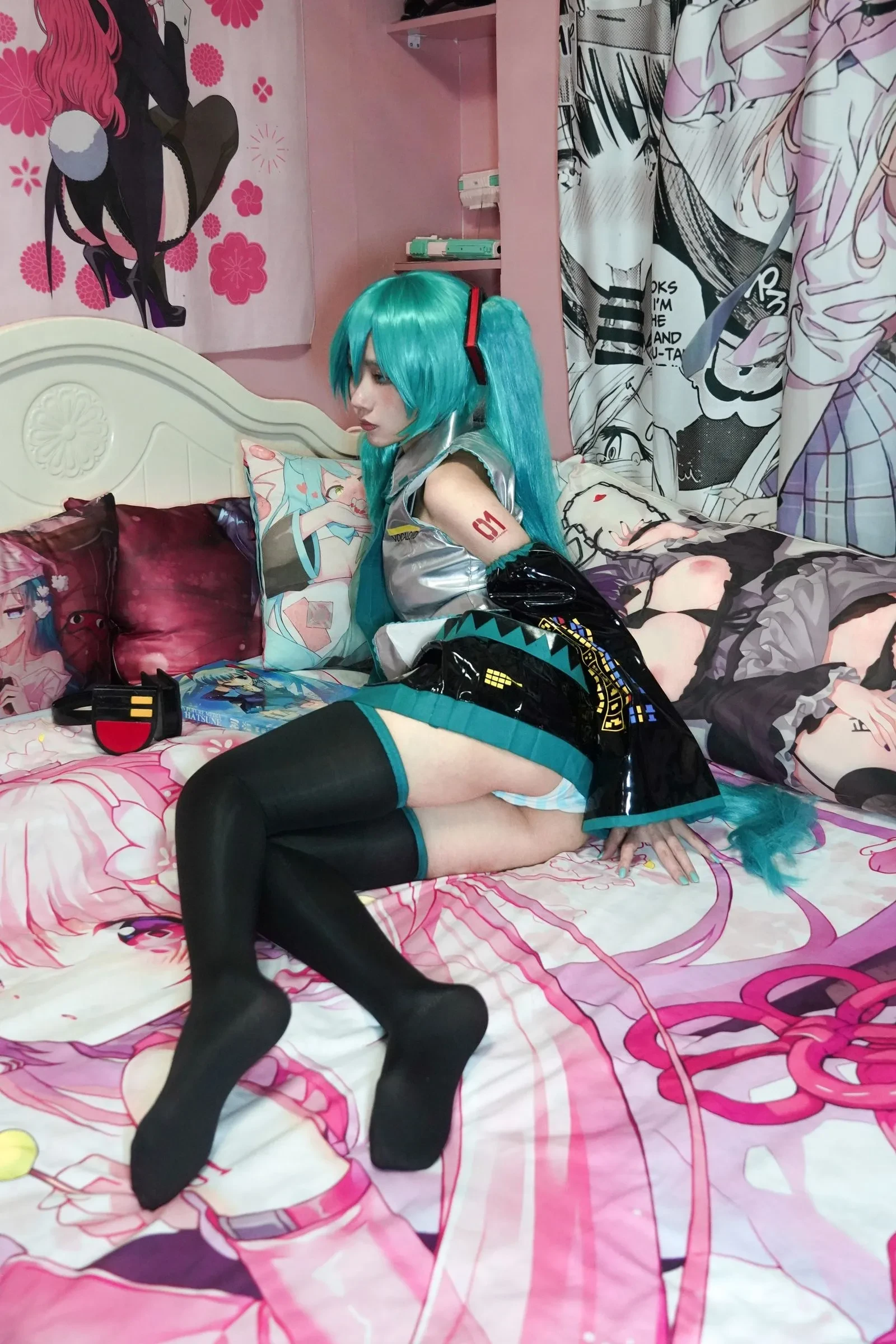 絞肉姬Walküre – miku公式服 Cosplay-第26张