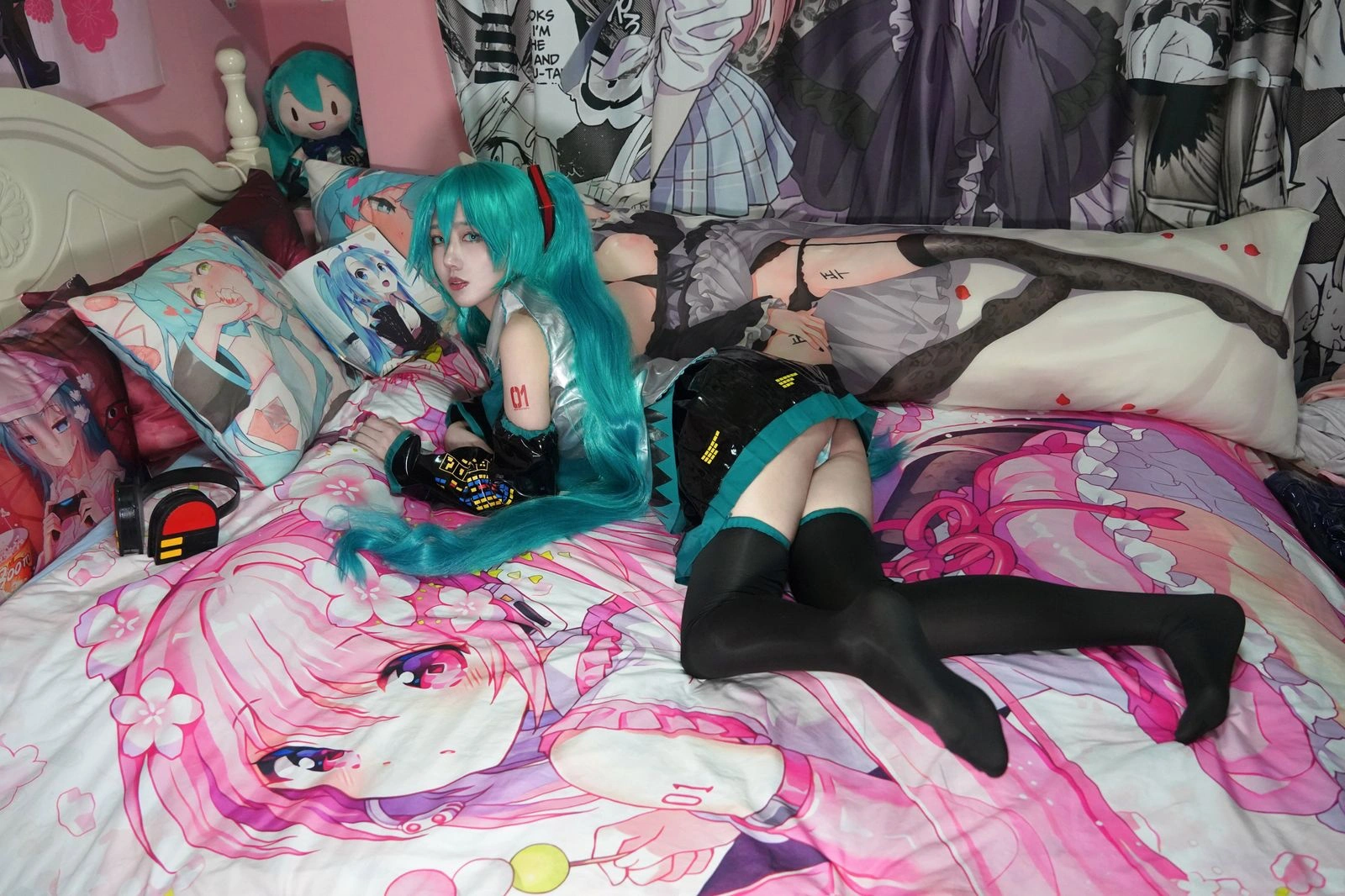 絞肉姬Walküre – miku公式服 Cosplay-第38张