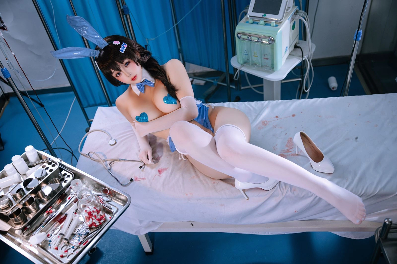 日奈娇 – 梅里医疗兔 Cosplay-第44张