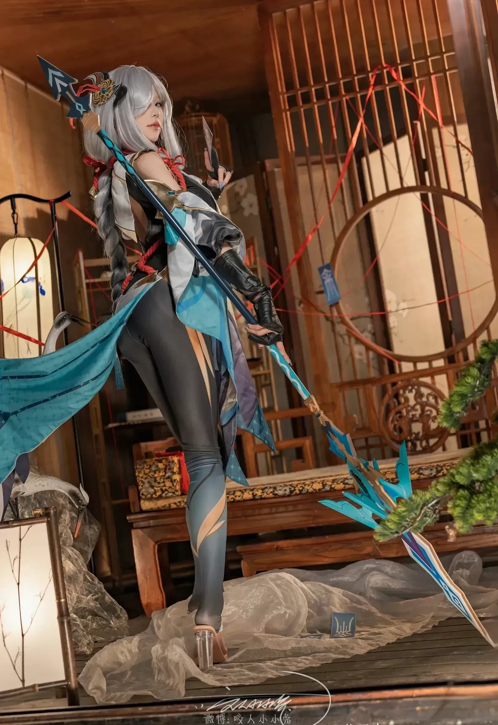 咬一口兔娘 – 原神 申鹤 Cosplay-第10张