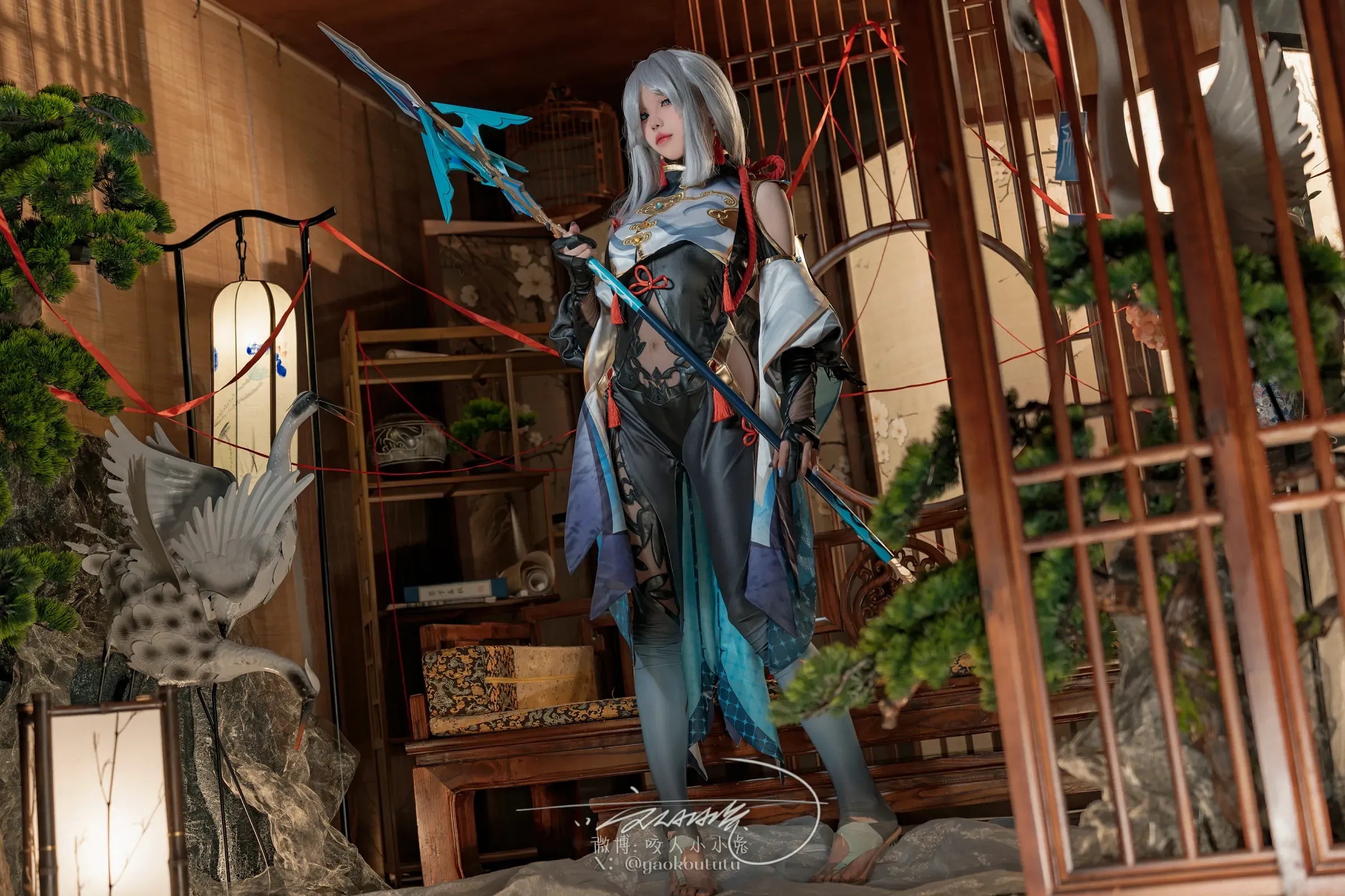 咬一口兔娘 – 原神 申鹤 Cosplay-第69张