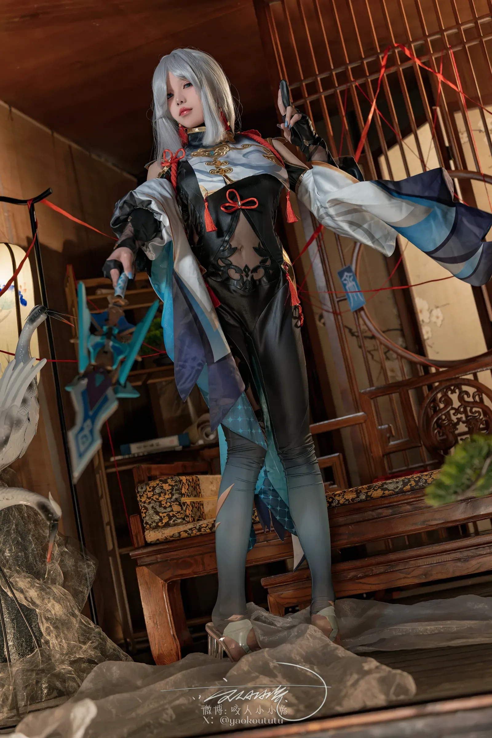 咬一口兔娘 – 原神 申鹤 Cosplay-第68张