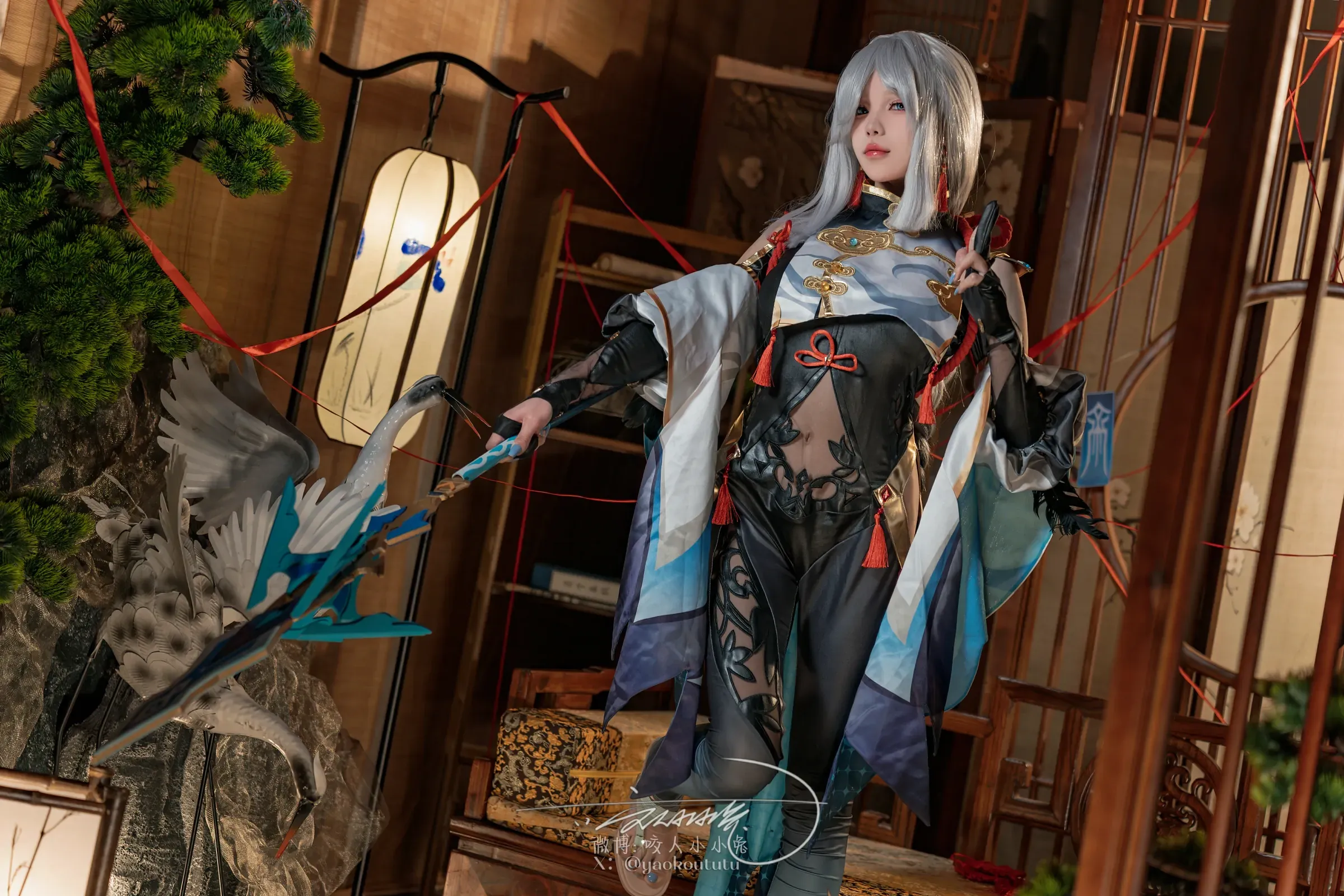 咬一口兔娘 – 原神 申鹤 Cosplay-第70张