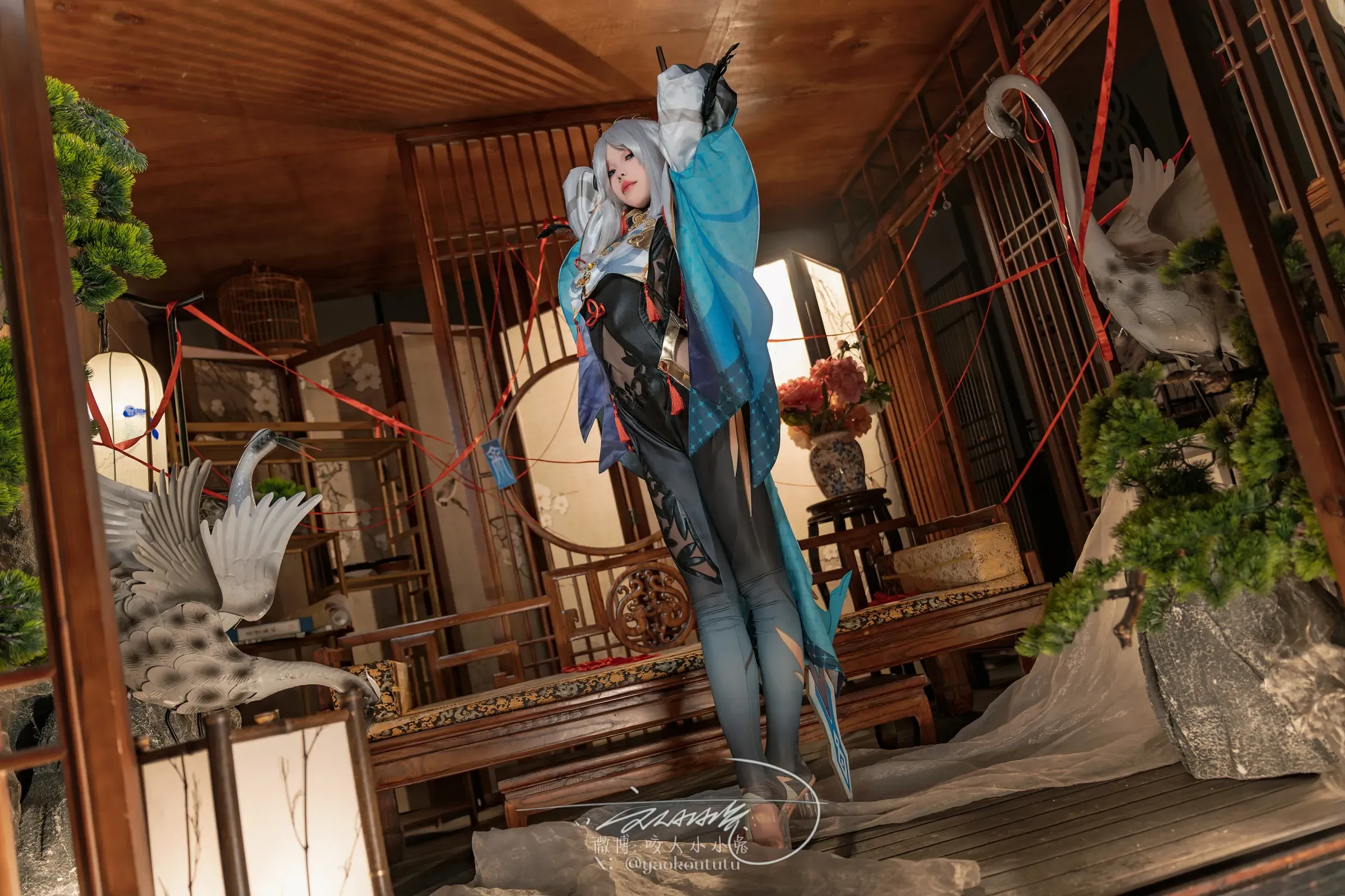 咬一口兔娘 – 原神 申鹤 Cosplay-第71张