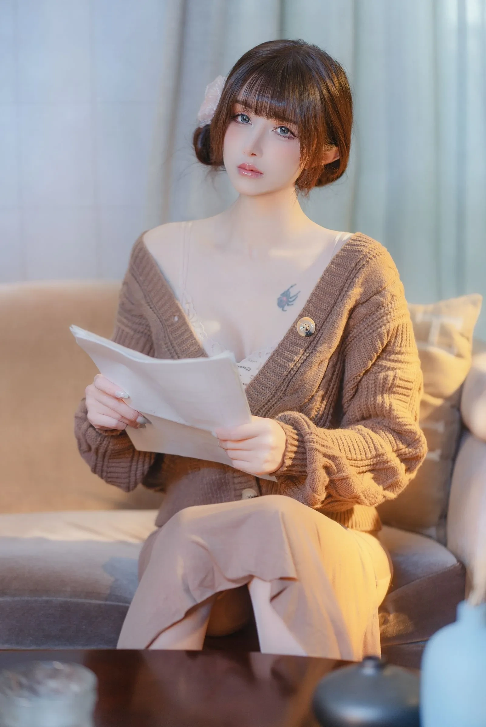 鹿八岁baby – 无法拒绝的要挟 Cosplay-第5张