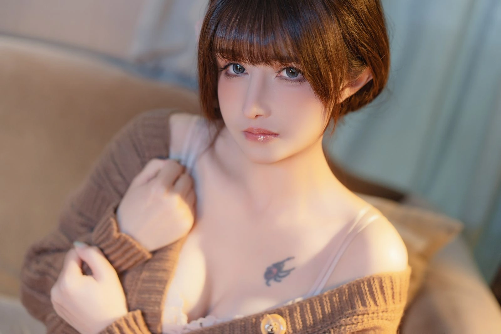 鹿八岁baby – 无法拒绝的要挟 Cosplay-第13张