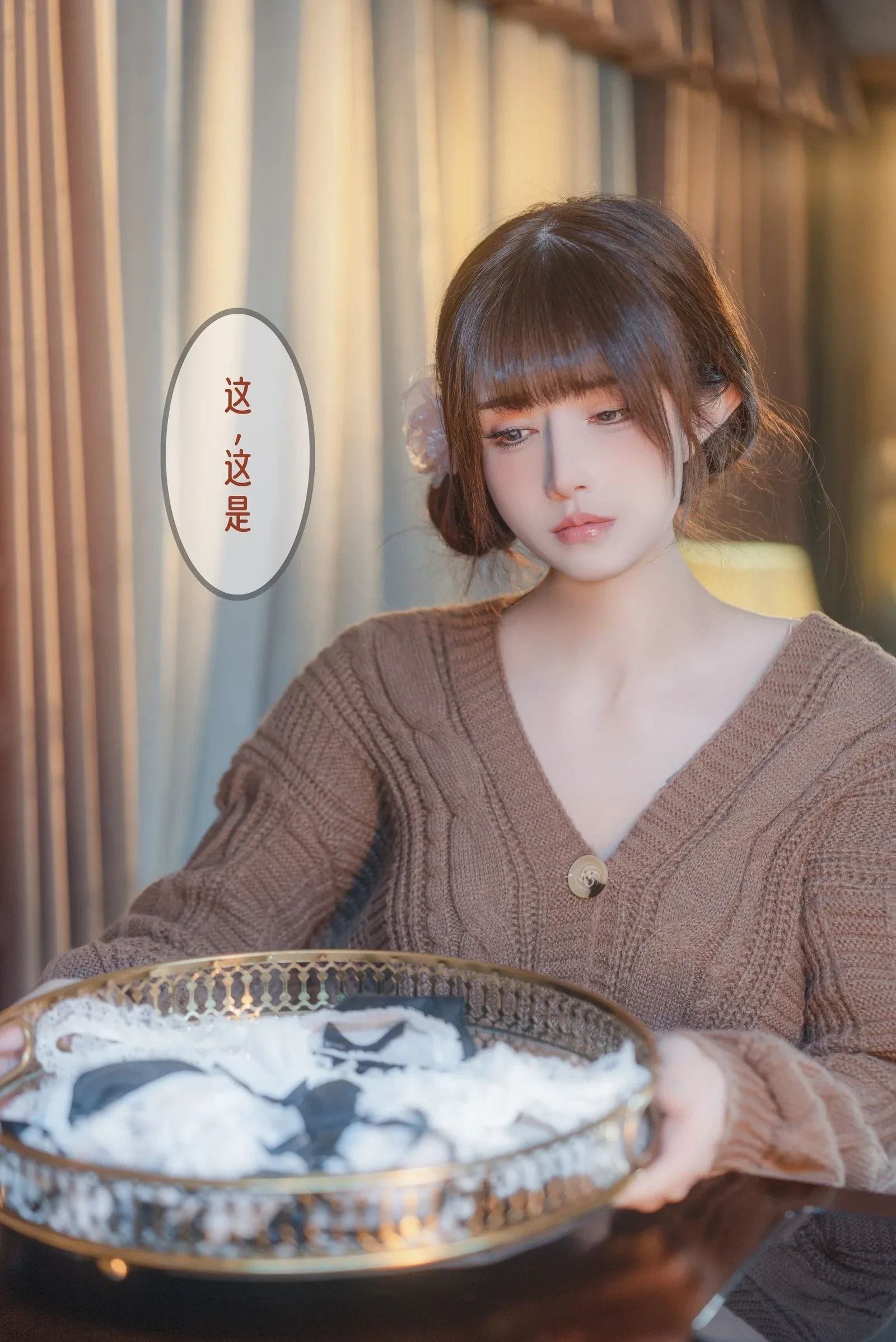 鹿八岁baby – 无法拒绝的要挟 剧情版 Cosplay-第26张