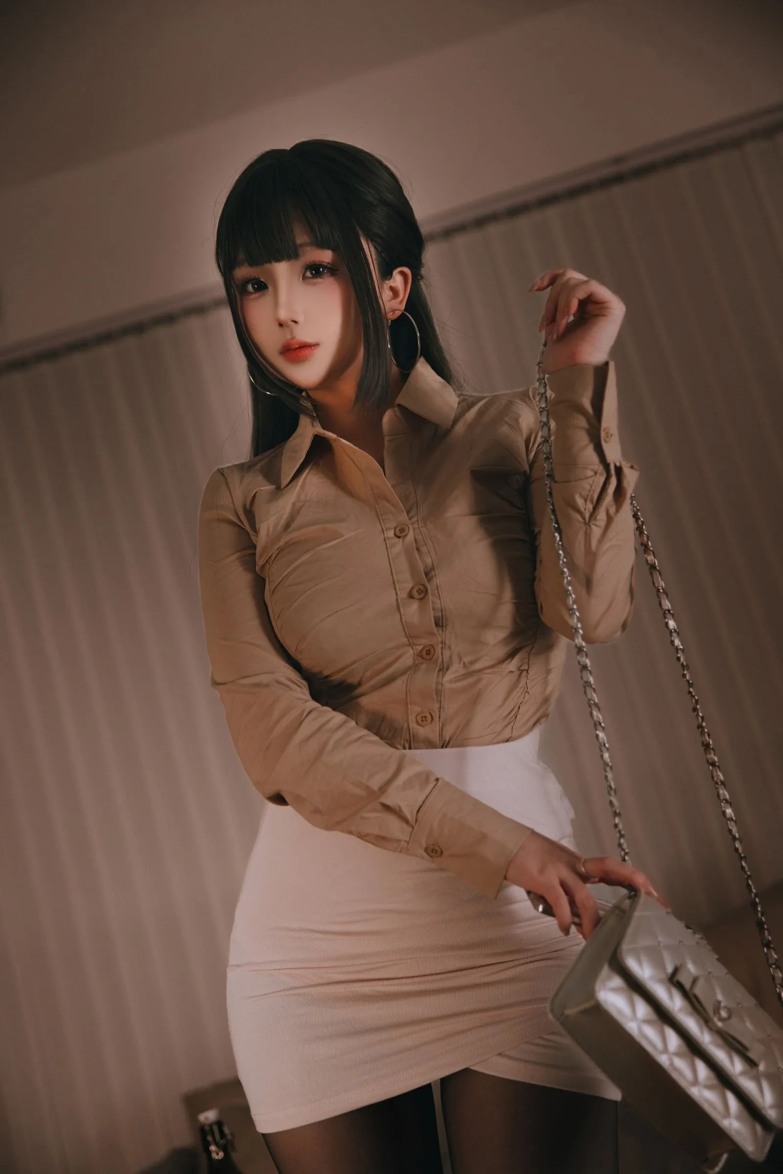 日奈娇 – 醉酒的同事 Cosplay-第2张