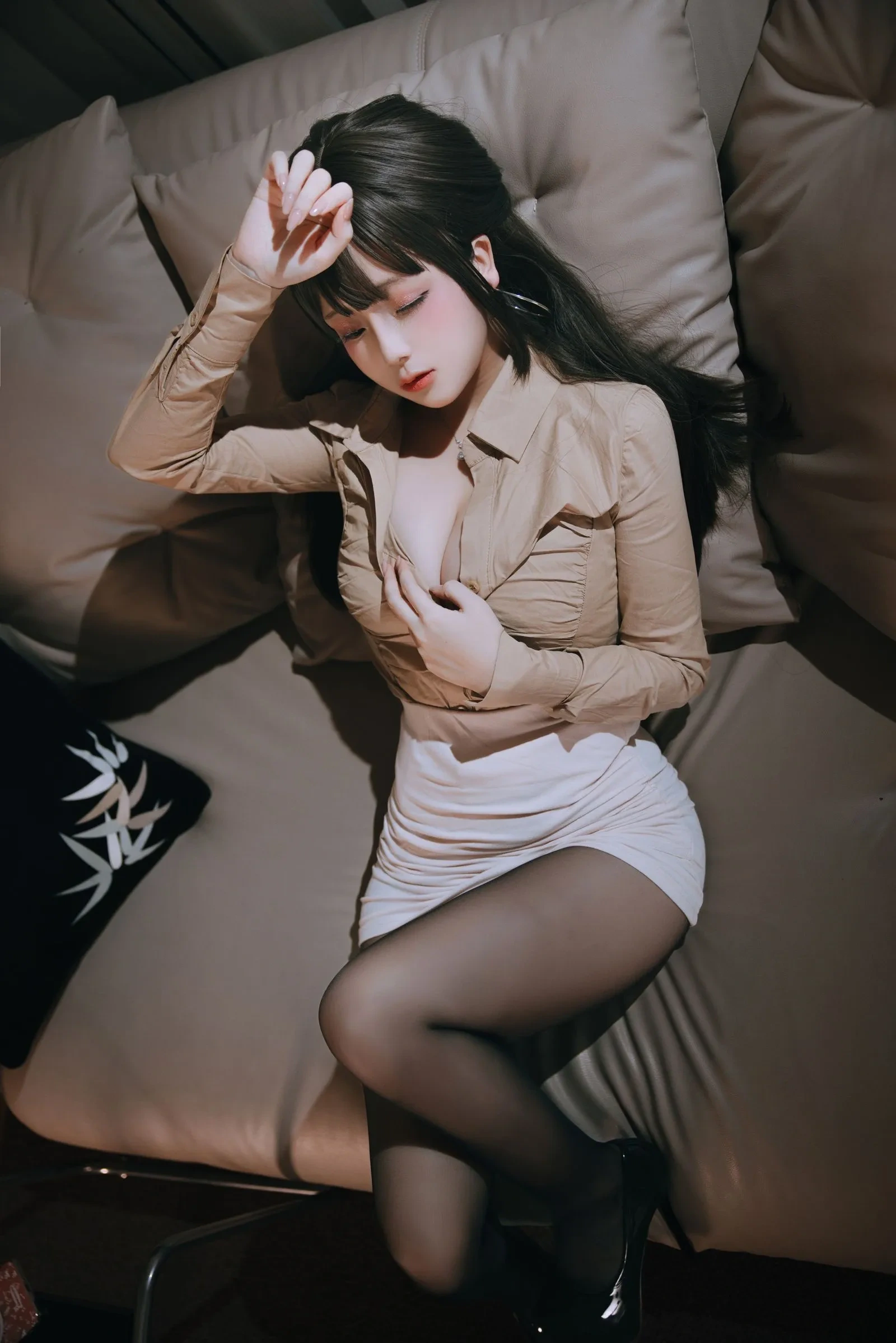 日奈娇 – 醉酒的同事 Cosplay-第4张