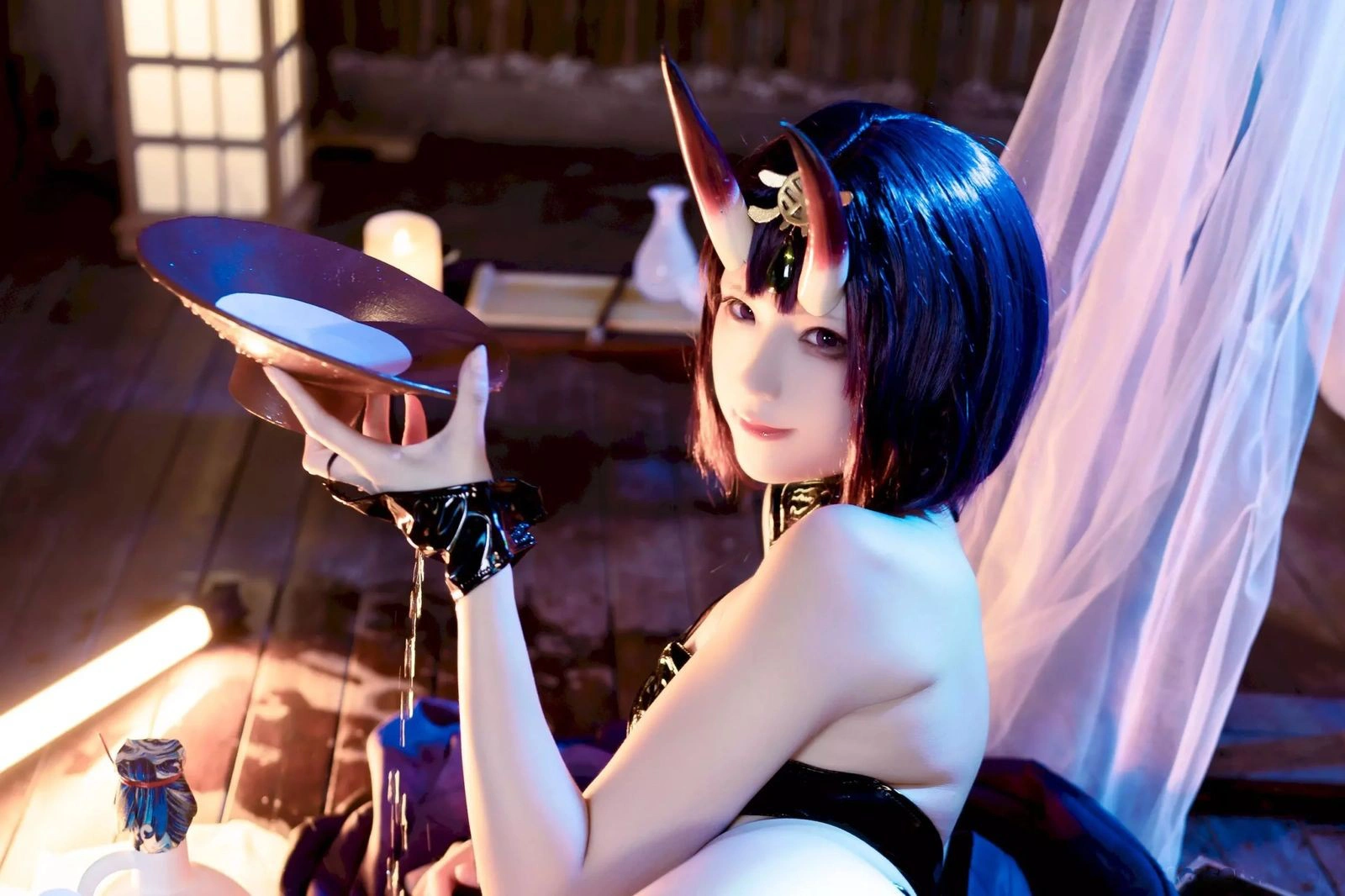 Quan冉有点饿 – FGO 酒吞童子 Cosplay-第25张