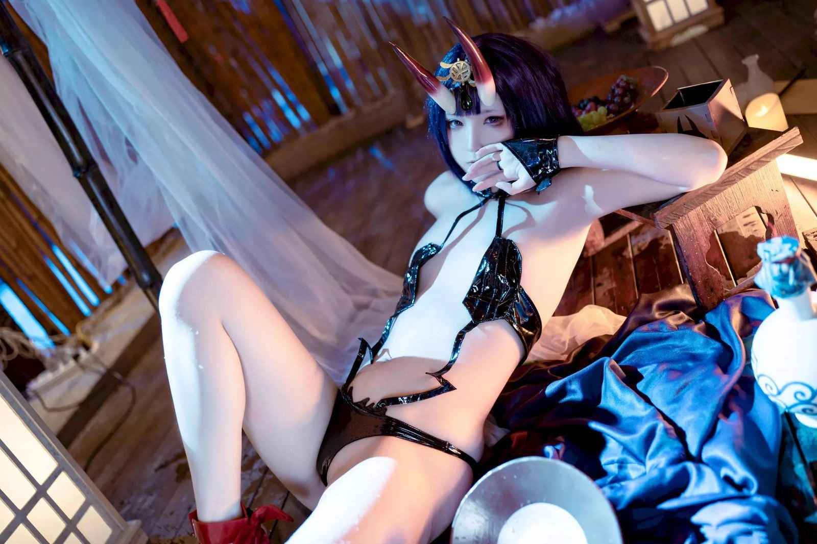 Quan冉有点饿 – FGO 酒吞童子 Cosplay-第29张
