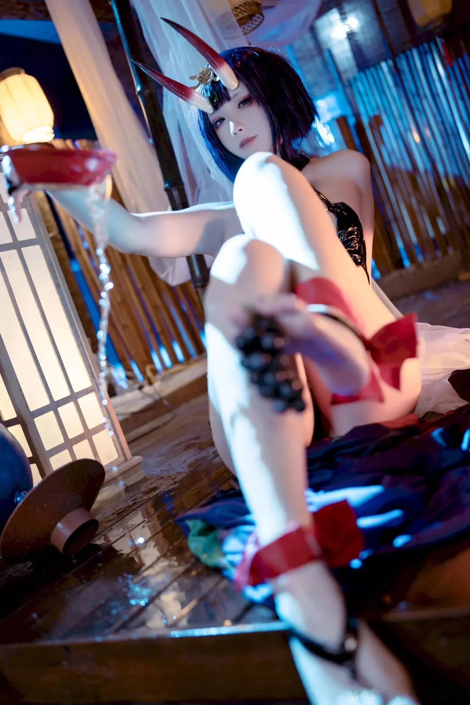 Quan冉有点饿 – FGO 酒吞童子 Cosplay-第36张