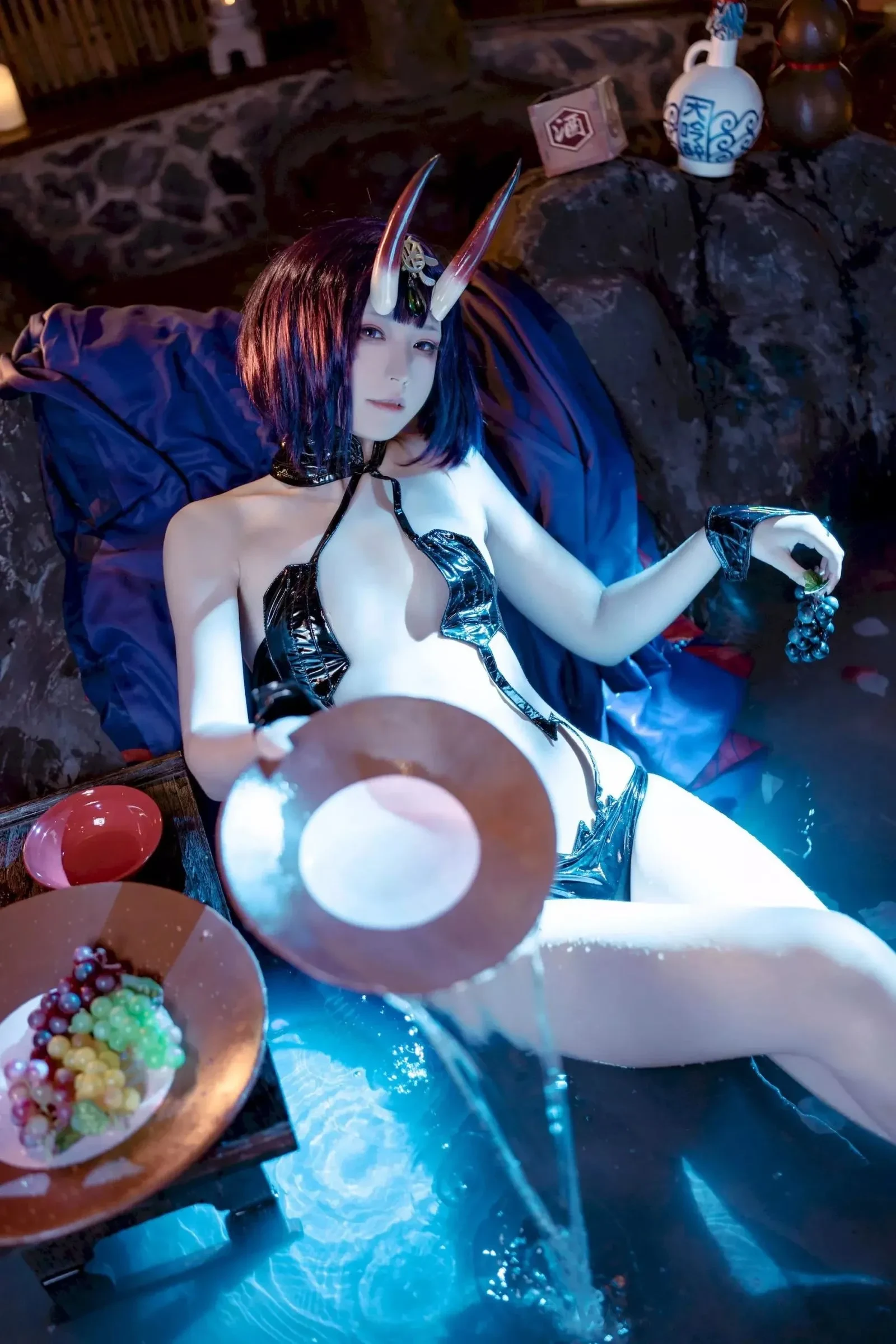 Quan冉有点饿 – FGO 酒吞童子 Cosplay-第37张