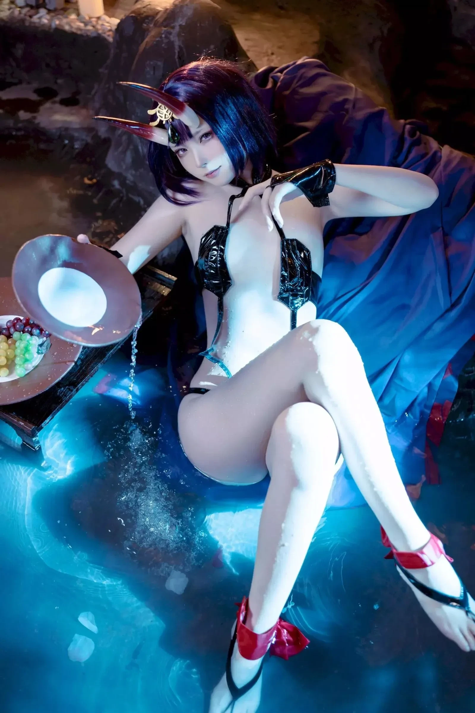Quan冉有点饿 – FGO 酒吞童子 Cosplay-第38张