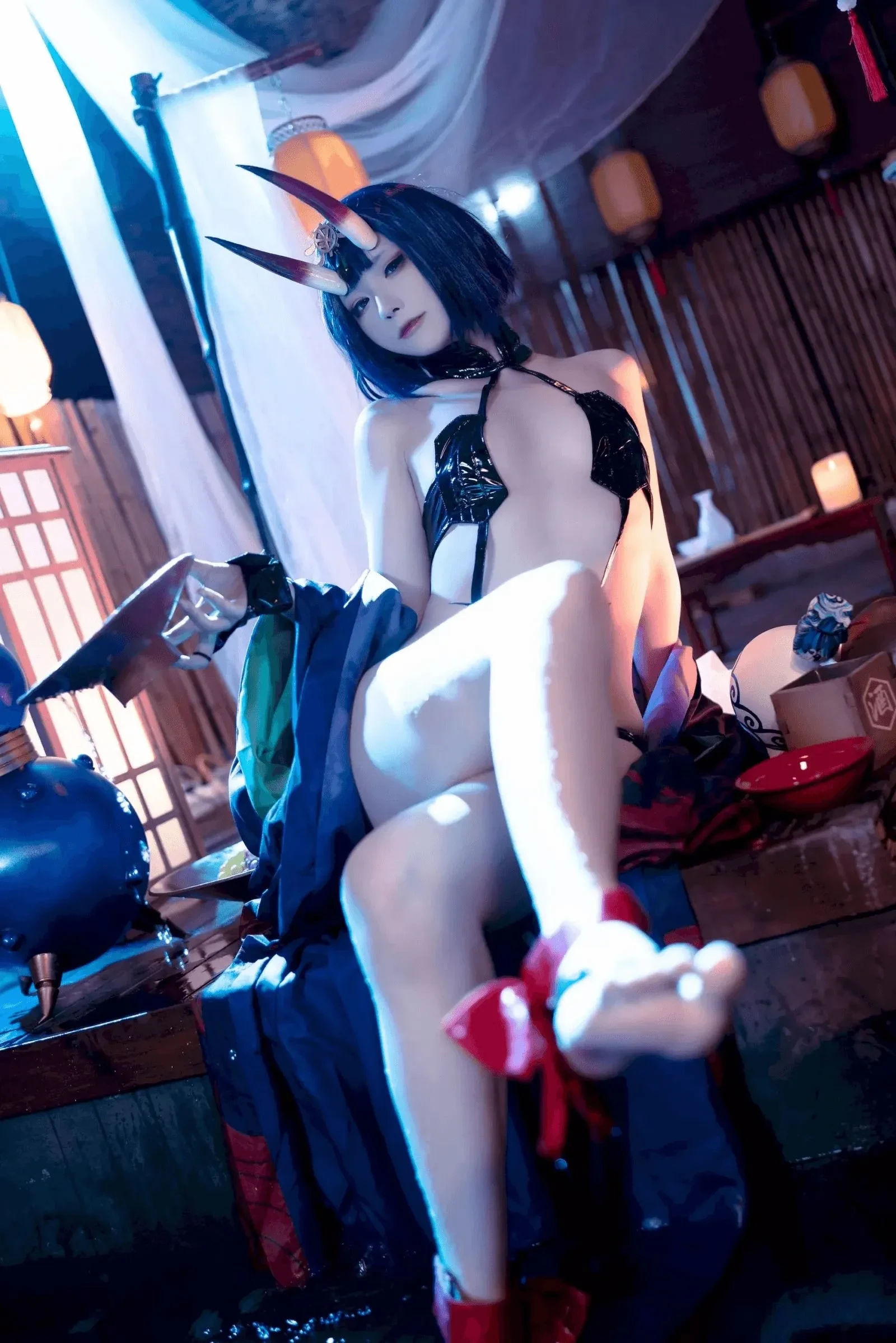 Quan冉有点饿 – FGO 酒吞童子 Cosplay-第58张