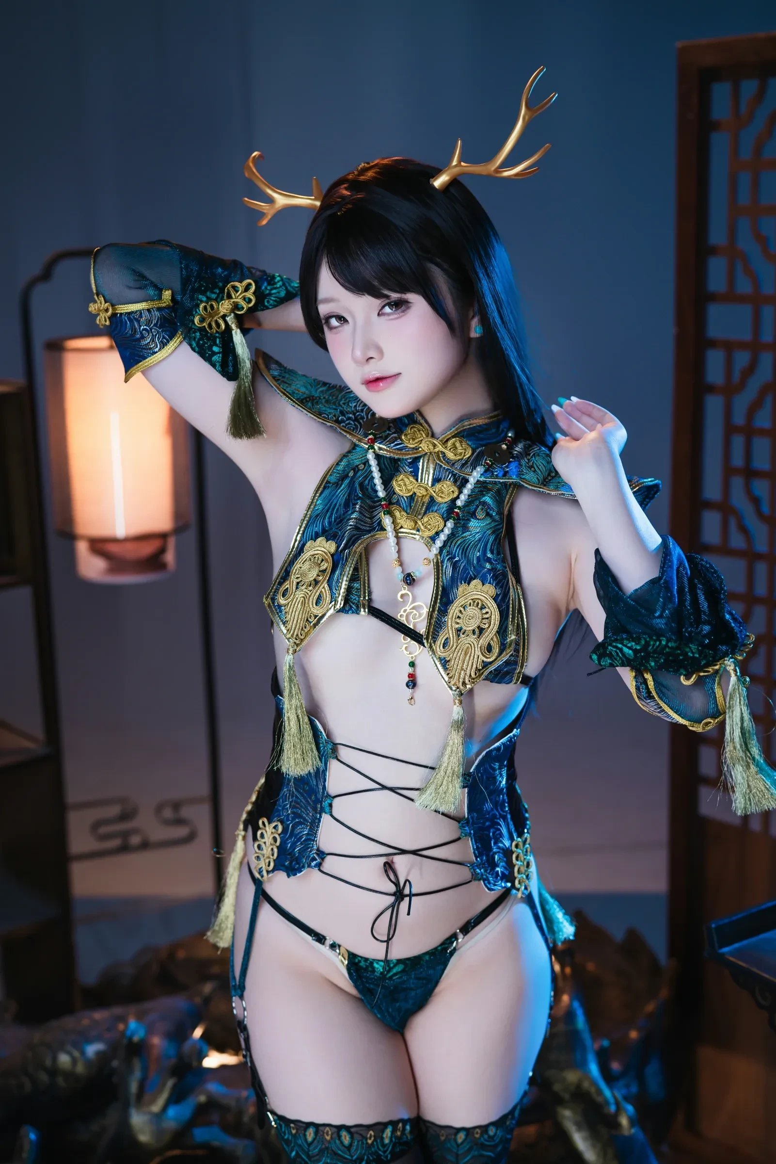 屿鱼Yukako – 珑心 Cosplay-第10张