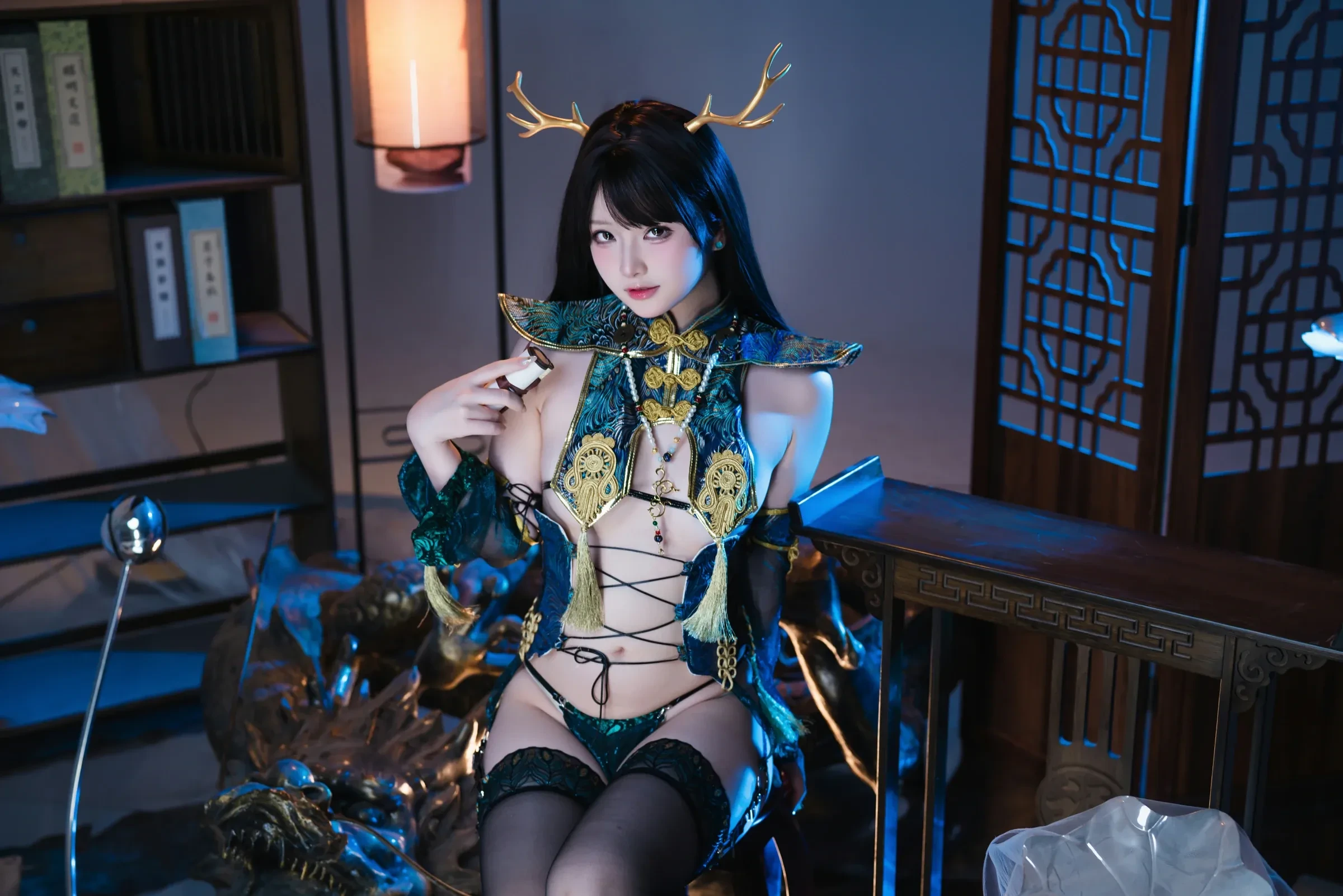 屿鱼Yukako – 珑心 Cosplay-第15张