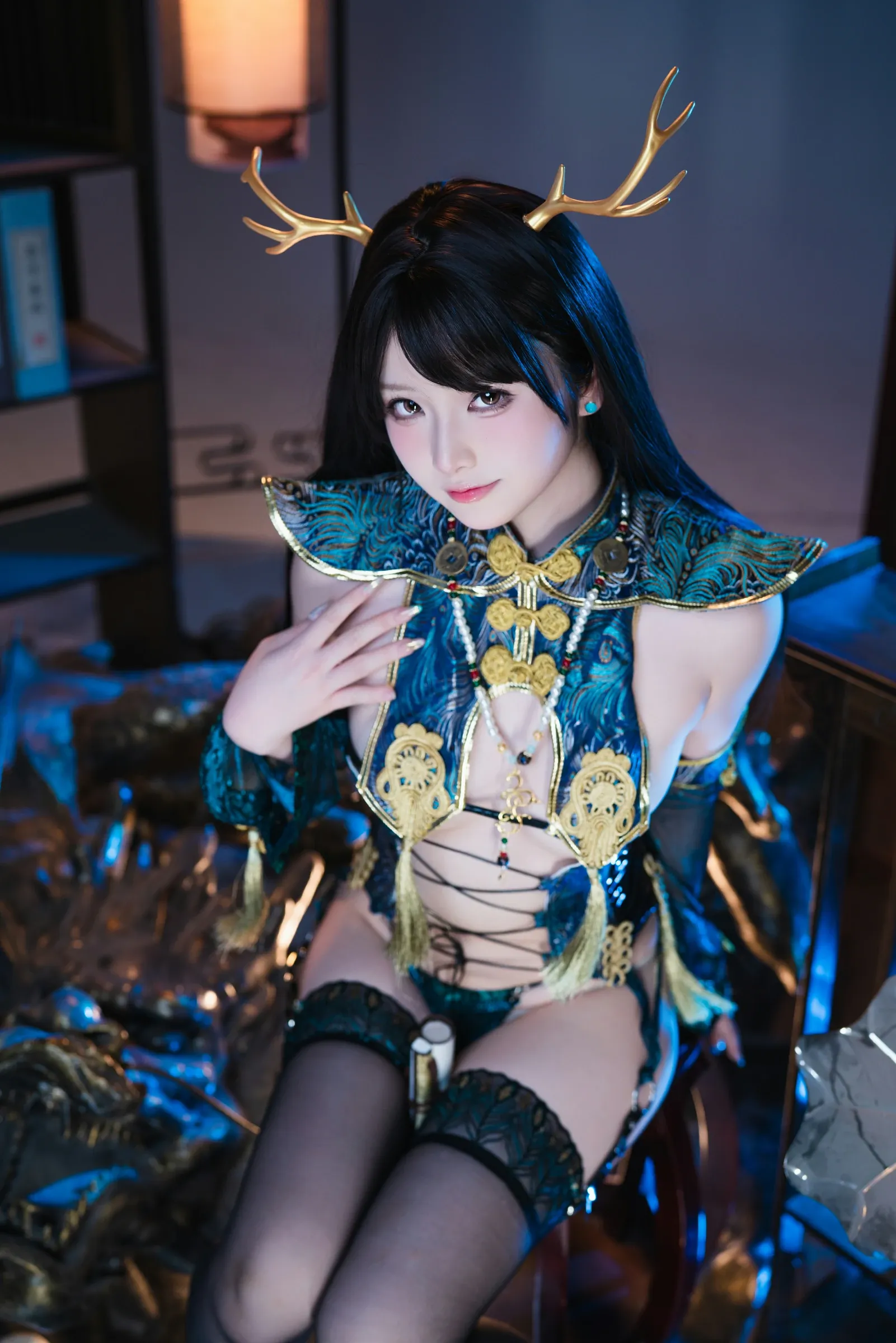 屿鱼Yukako – 珑心 Cosplay-第46张