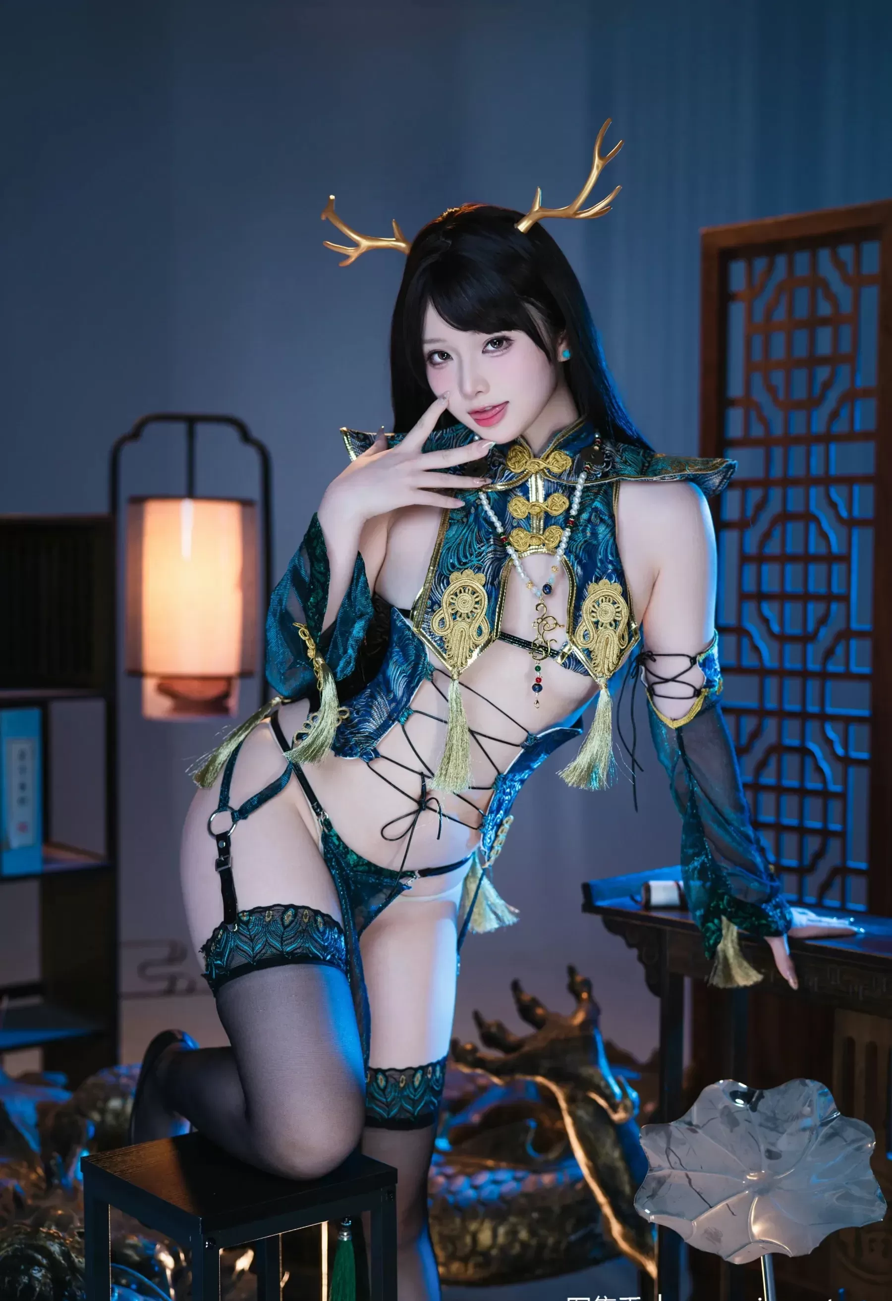 屿鱼Yukako – 珑心 Cosplay-第48张