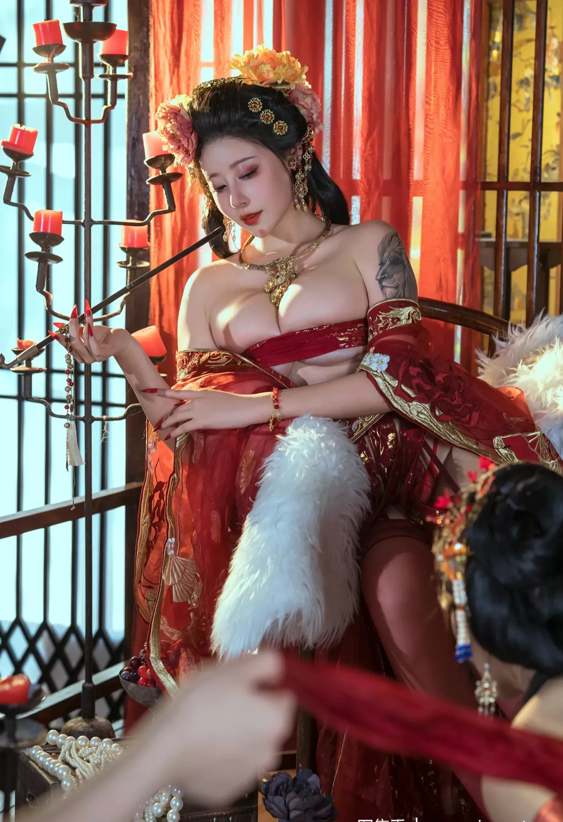 云溪溪 – 奶桃奈汐酱nice 青楼韵事 Cosplay-第111张