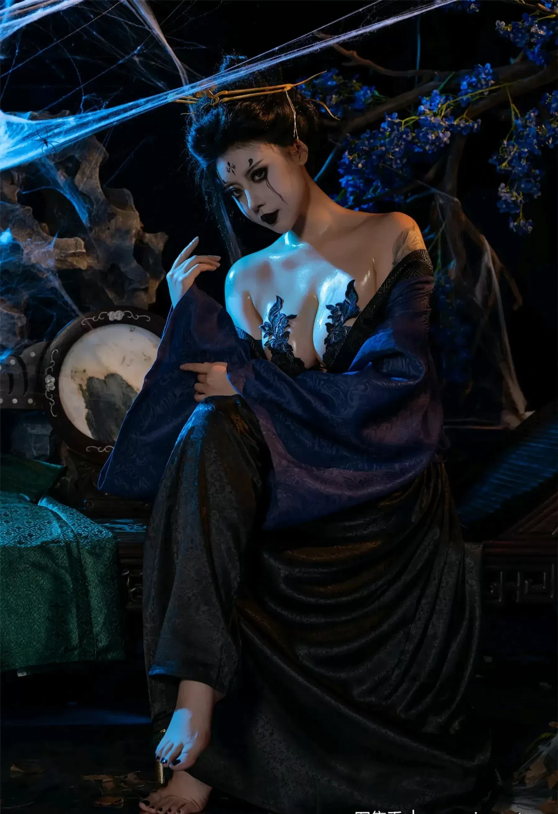 奈汐酱nice – 黑神话四妹 Cosplay-第24张