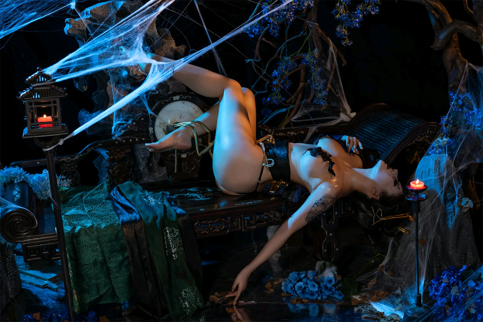 奈汐酱nice – 黑神话四妹 Cosplay-第61张
