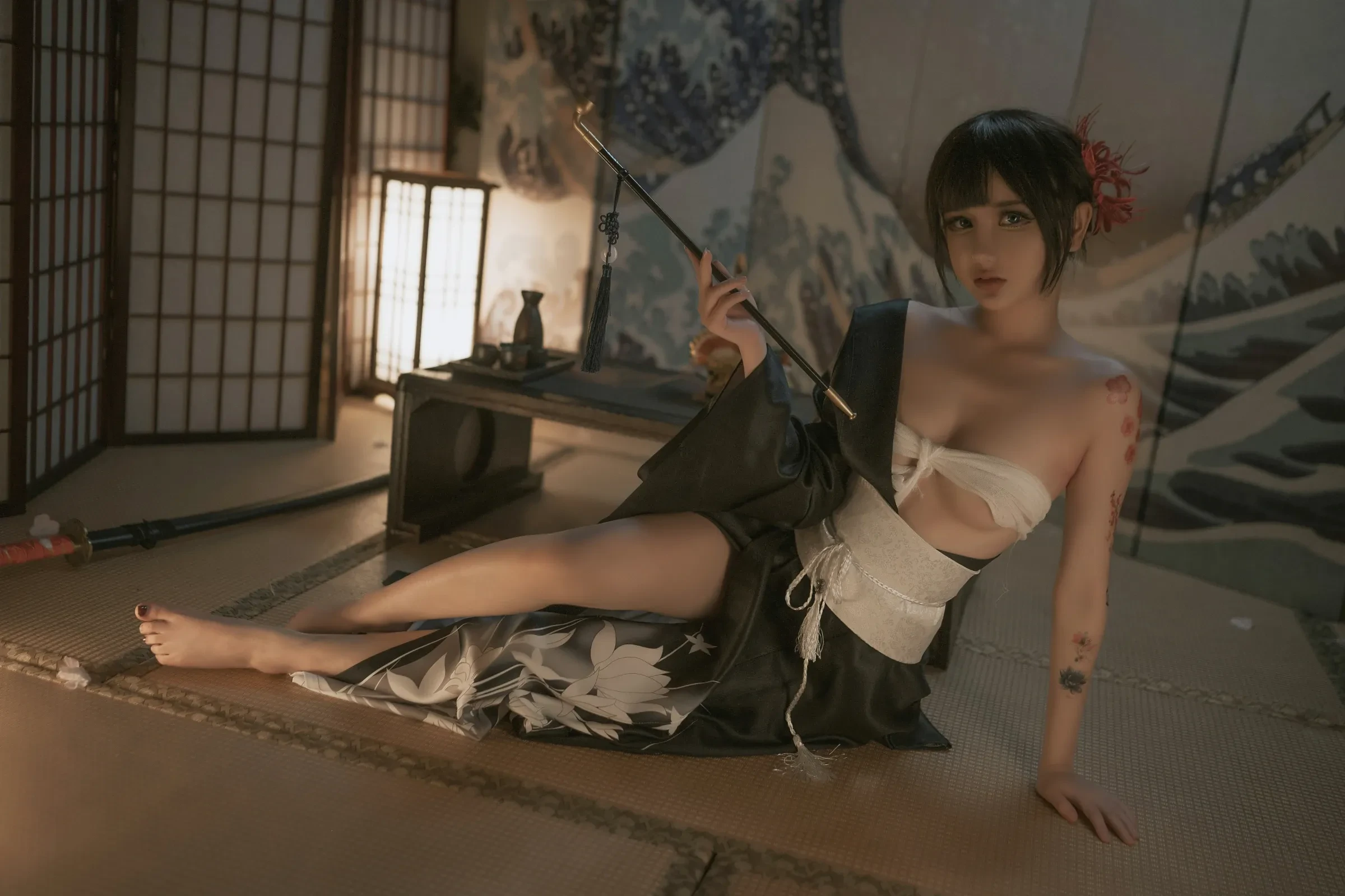 您的蛋蛋 – 黑帮大小姐 Cosplay-第27张