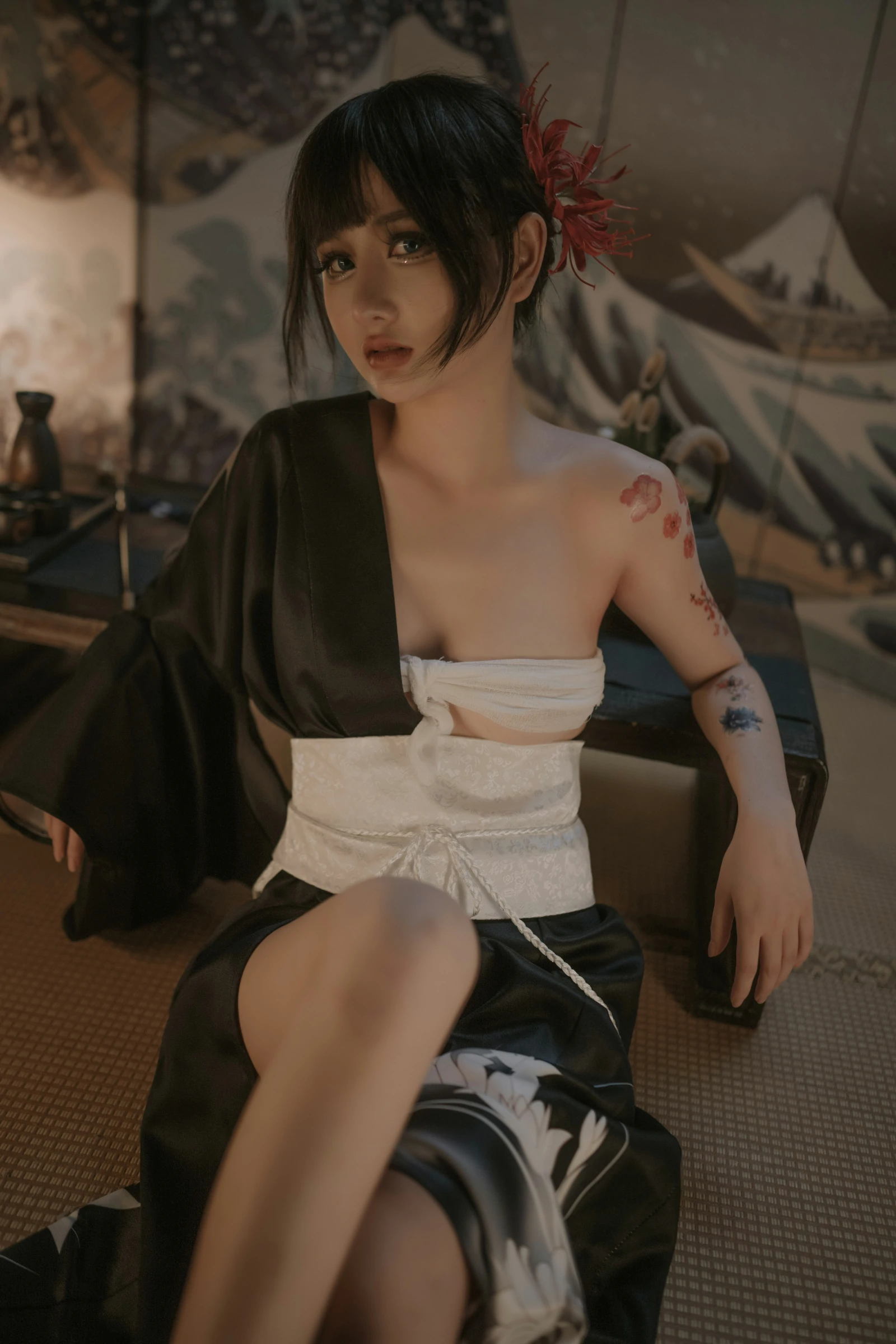 您的蛋蛋 – 黑帮大小姐 Cosplay-第29张