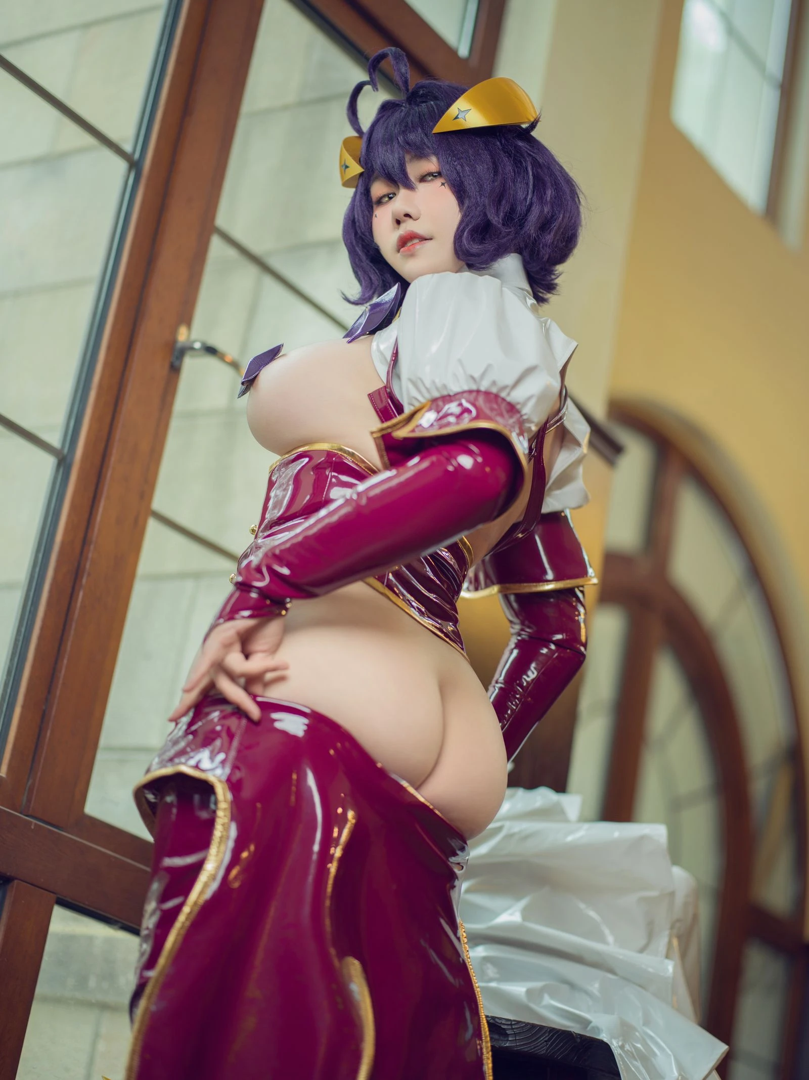 麻花麻花酱 – 憧憬成为魔法少女 柊舞缇娜 Cosplay-第1张