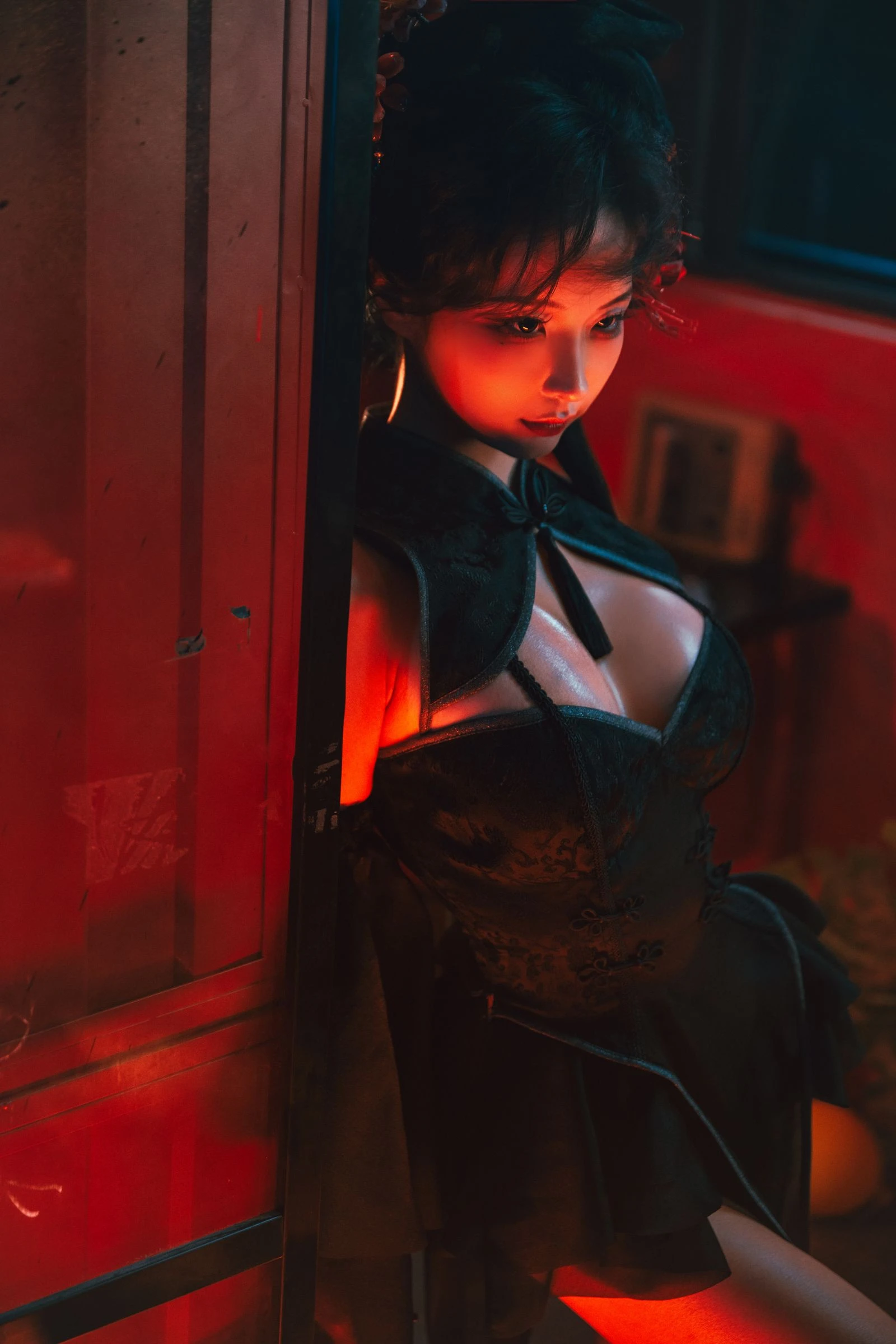 蠢沫沫 – 蔻 少女后庭 Cosplay-第5张