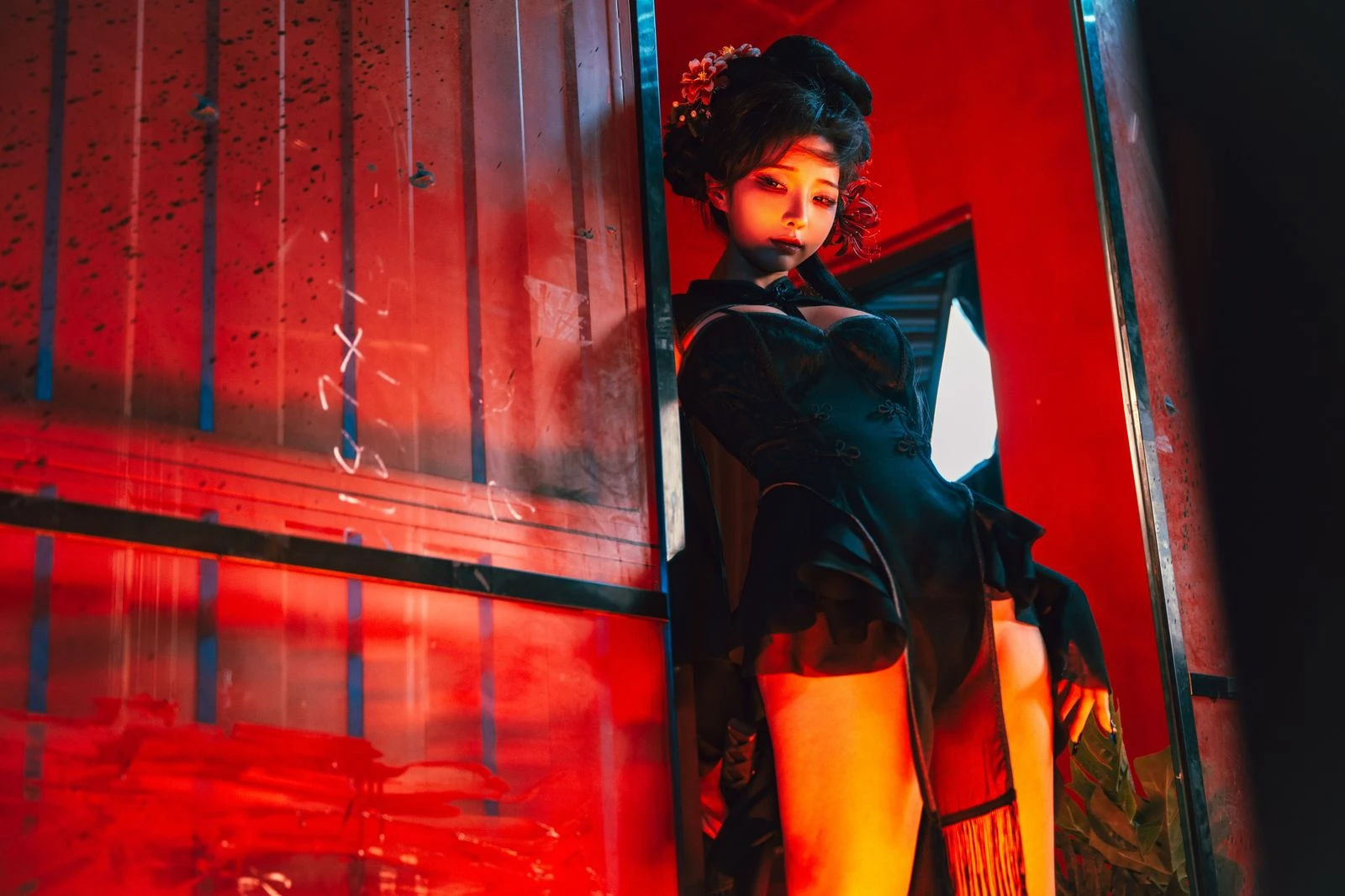 蠢沫沫 – 蔻 少女后庭 Cosplay-第7张