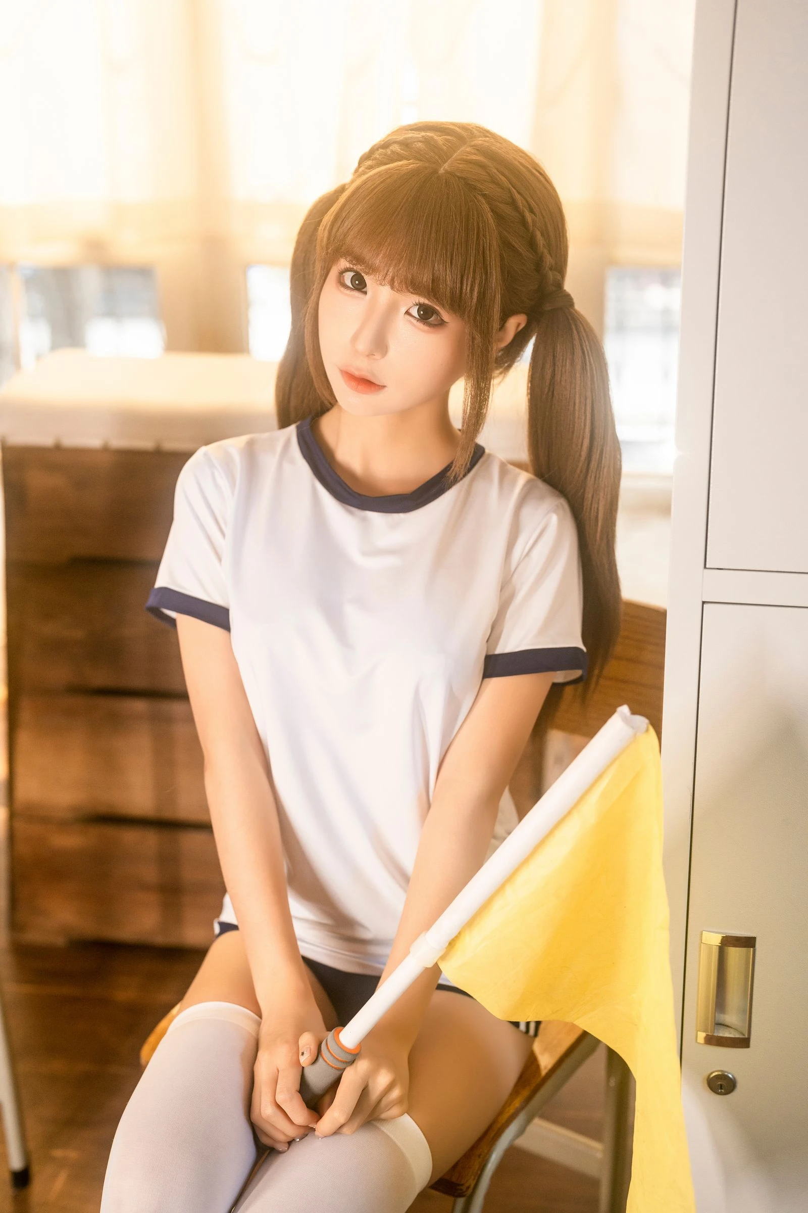蠢沫沫 – 体操室 Cosplay-第101张