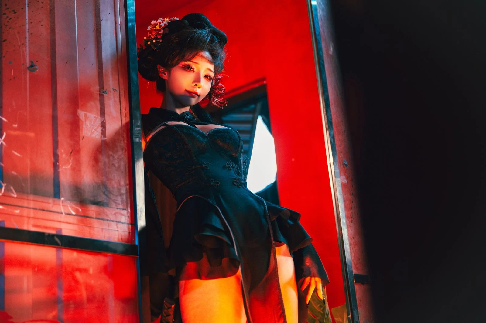 蠢沫沫 – 蔻 少女后庭 Cosplay-第6张