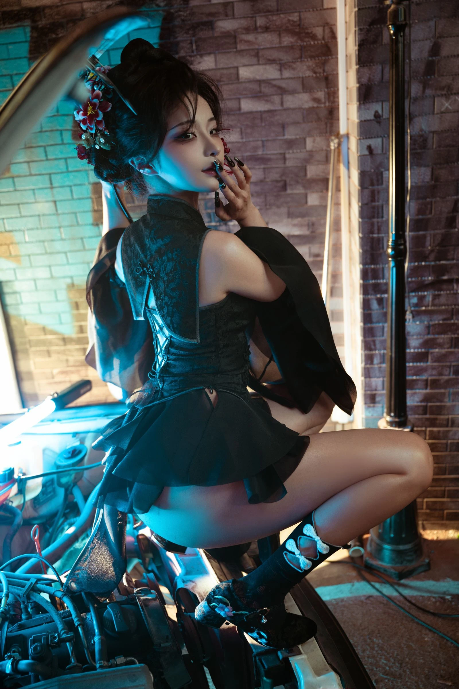 蠢沫沫 – 蔻 少女后庭 Cosplay-第11张