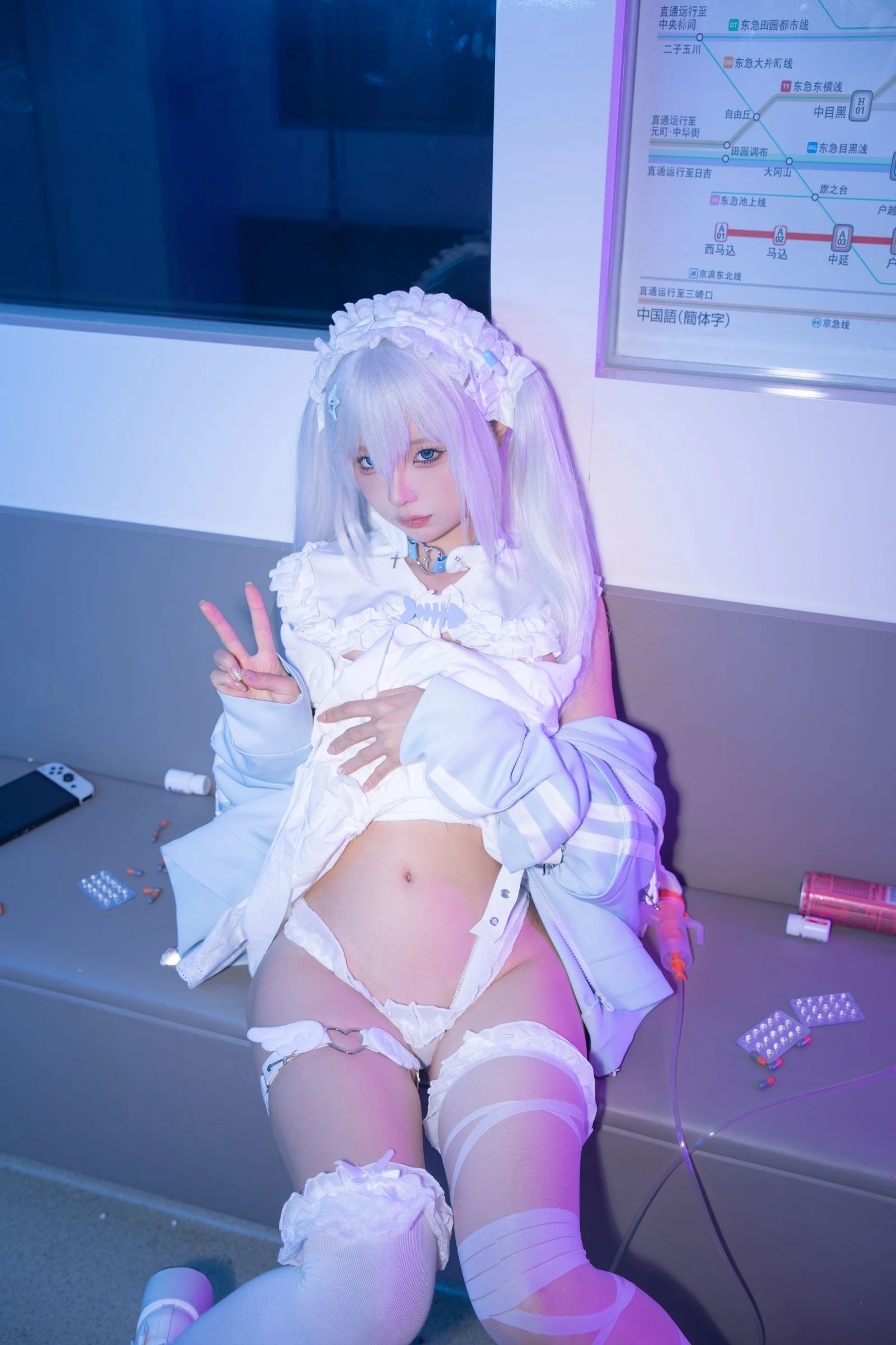 蠢沫沫 – 水色 – 正片 Cosplay-第24张