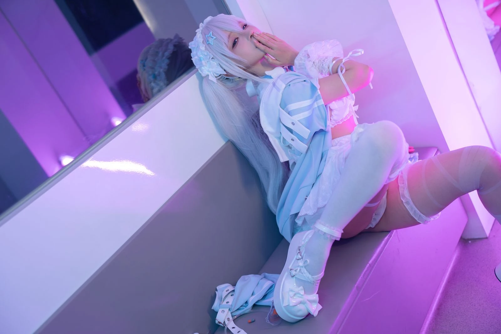 蠢沫沫 – 水色 – 正片 Cosplay-第64张