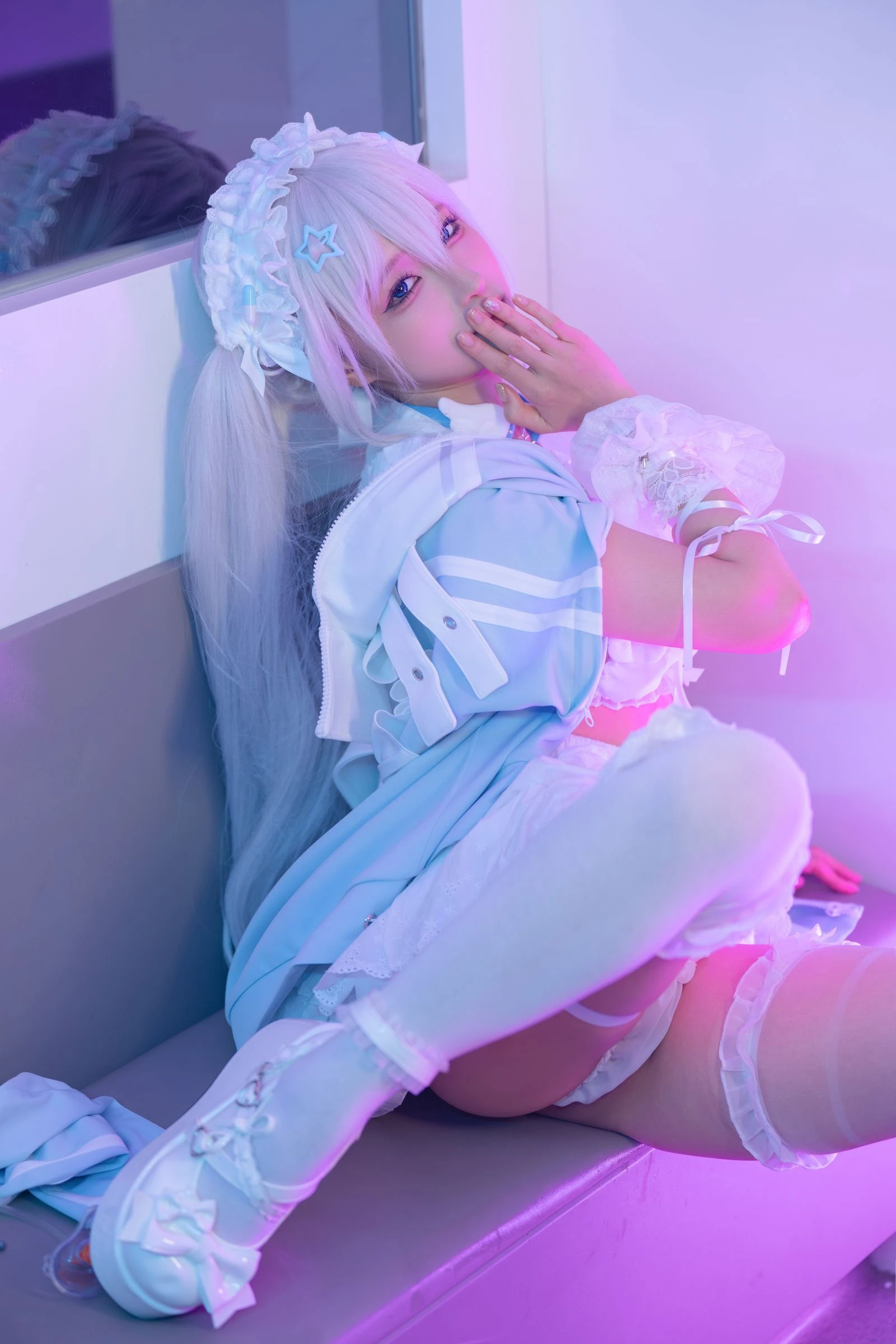 蠢沫沫 – 水色 – 正片 Cosplay-第65张