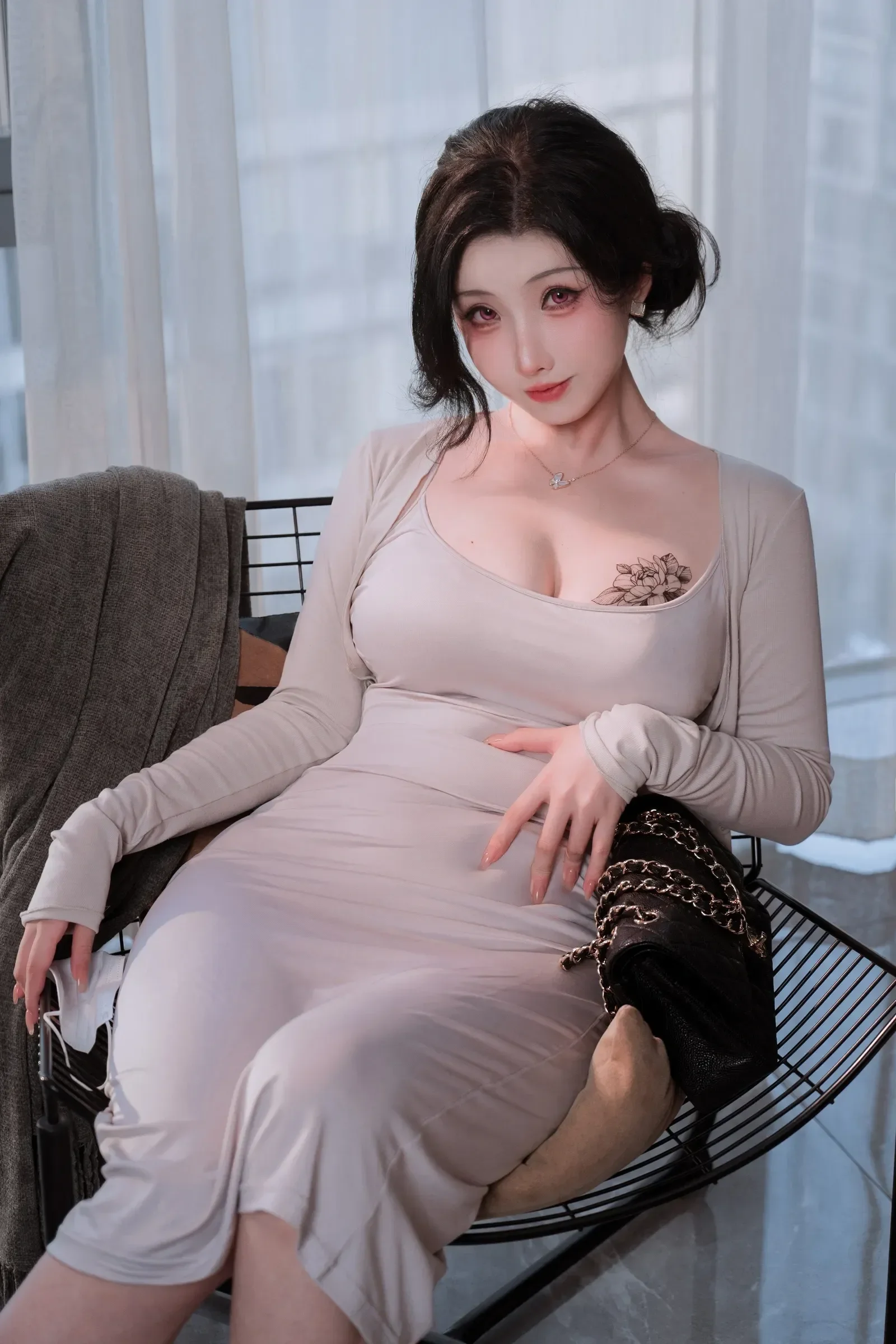 rioko凉凉子 – 邻居家的大姐姐 Cosplay-第1张