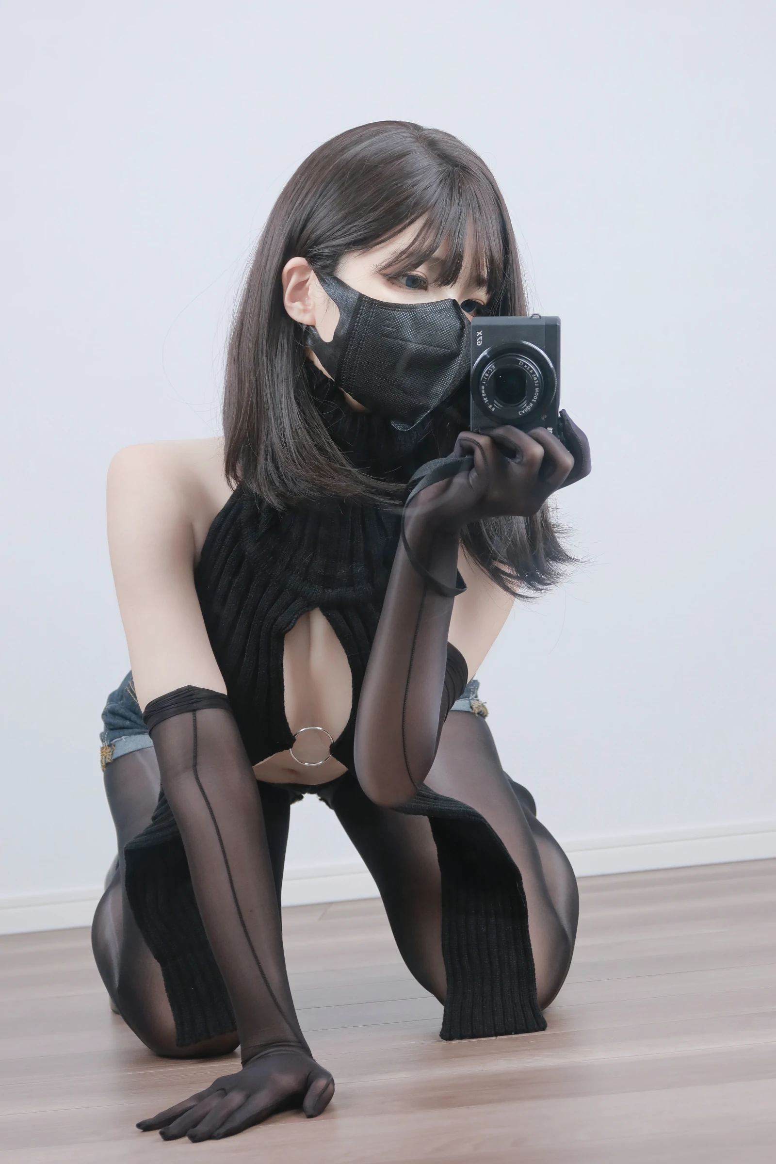 幼愛Youmeko – 毛衣姐姐 Cosplay-第1张