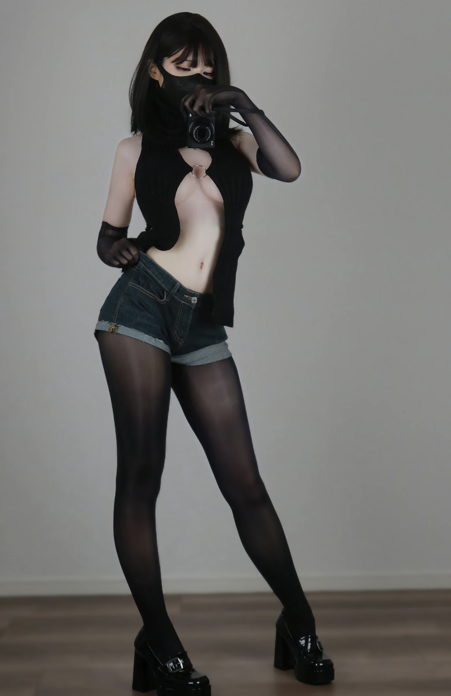 幼愛Youmeko – 毛衣姐姐 Cosplay-第5张