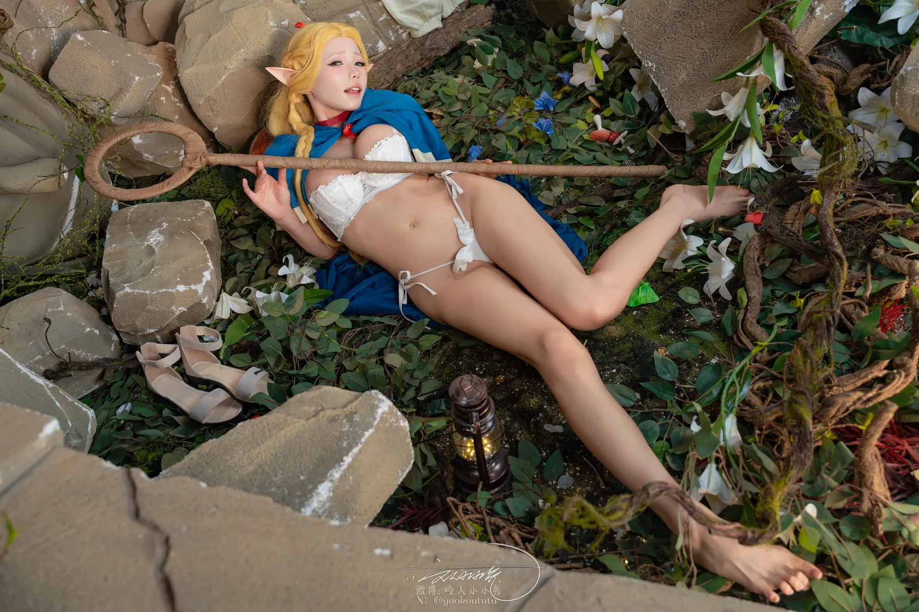 咬一口兔娘 – 7月作品『迷宫菇生食指南』[74P] Cosplay-第47张