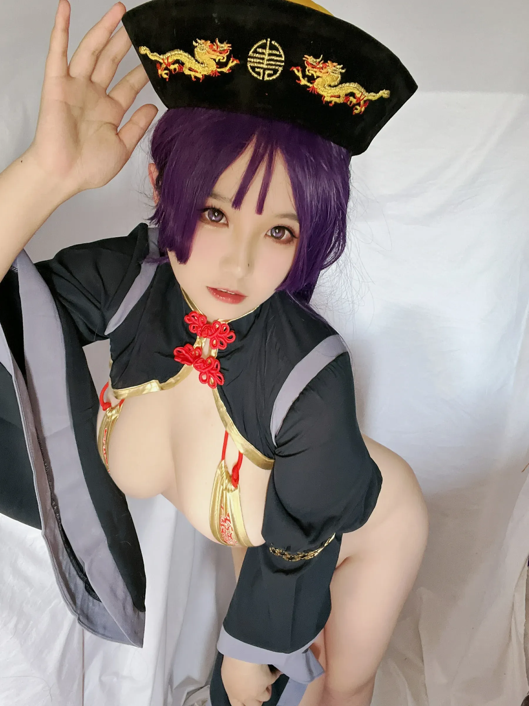 阿半今天很开心 – 奶光僵尸 Cosplay-第10张