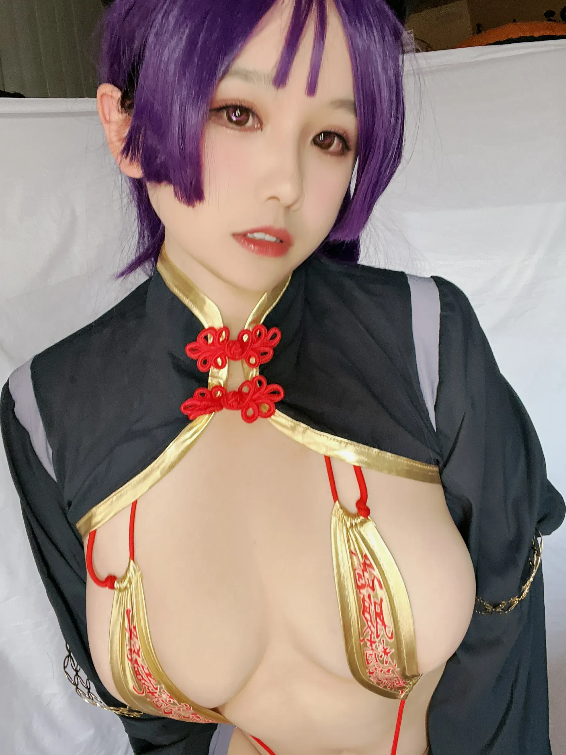 阿半今天很开心 – 奶光僵尸 Cosplay-第13张