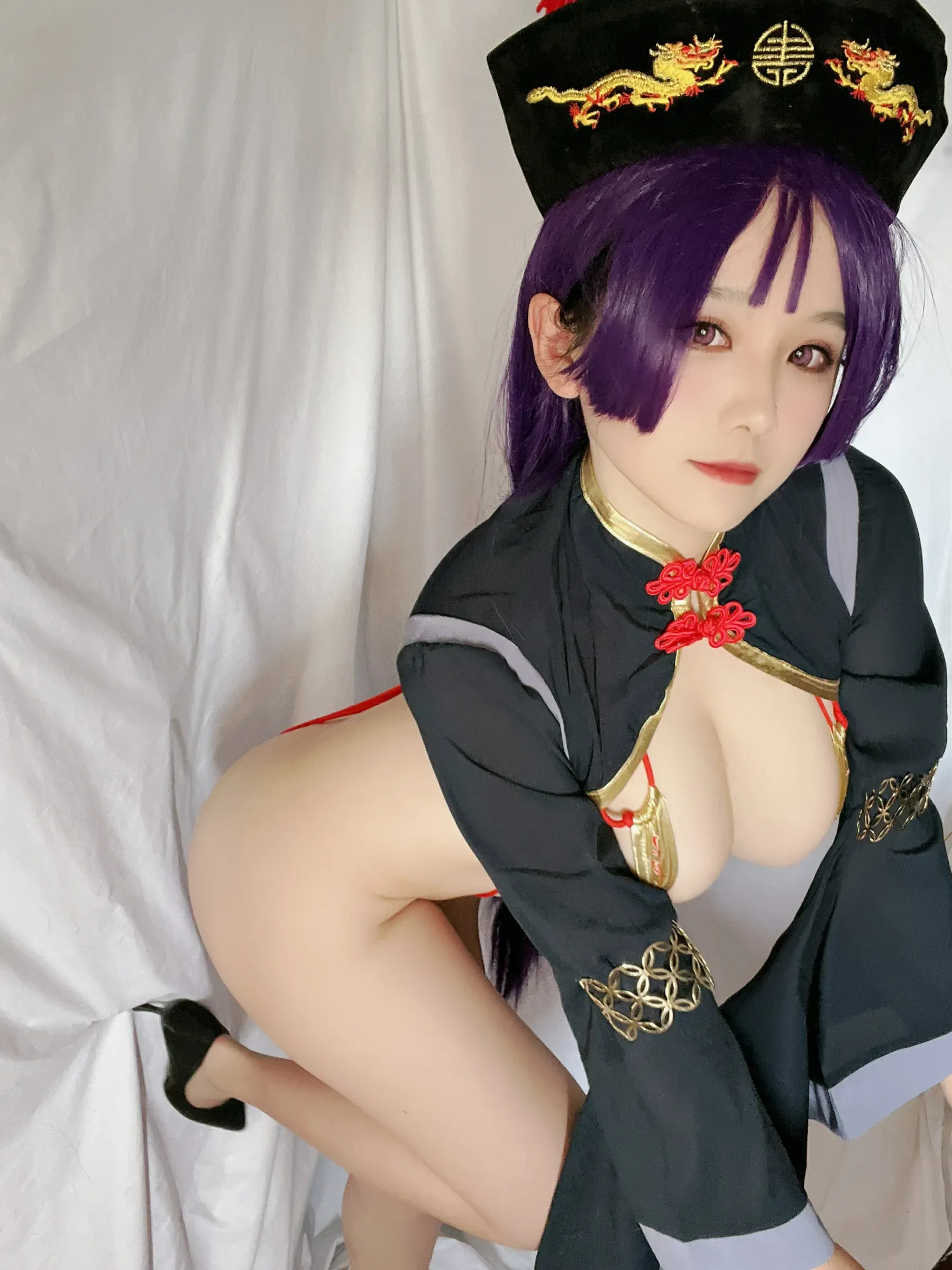 阿半今天很开心 – 奶光僵尸 Cosplay-第11张