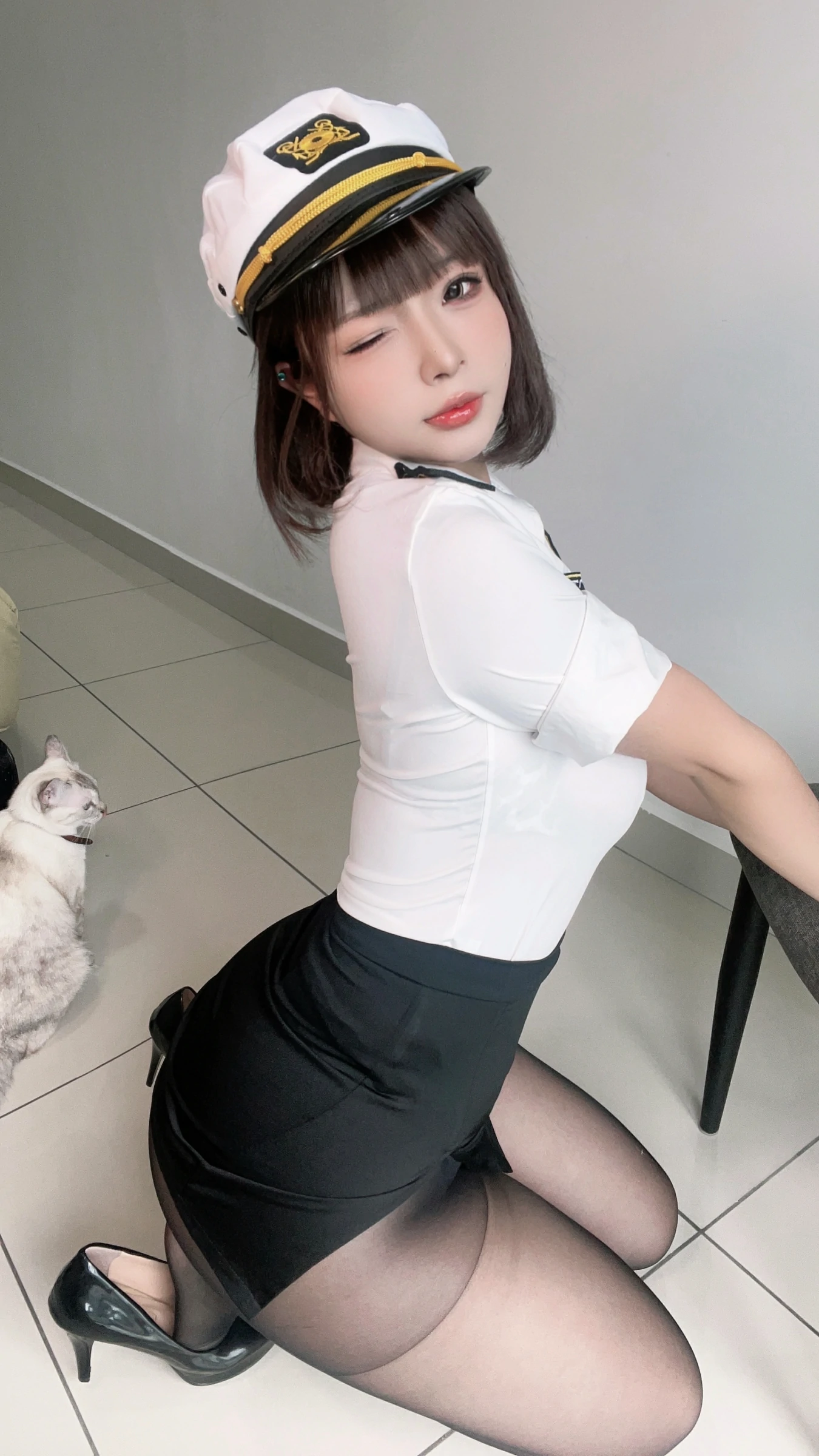 yuuhui玉汇 – Patreon订阅 不良女警 Cosplay-第45张