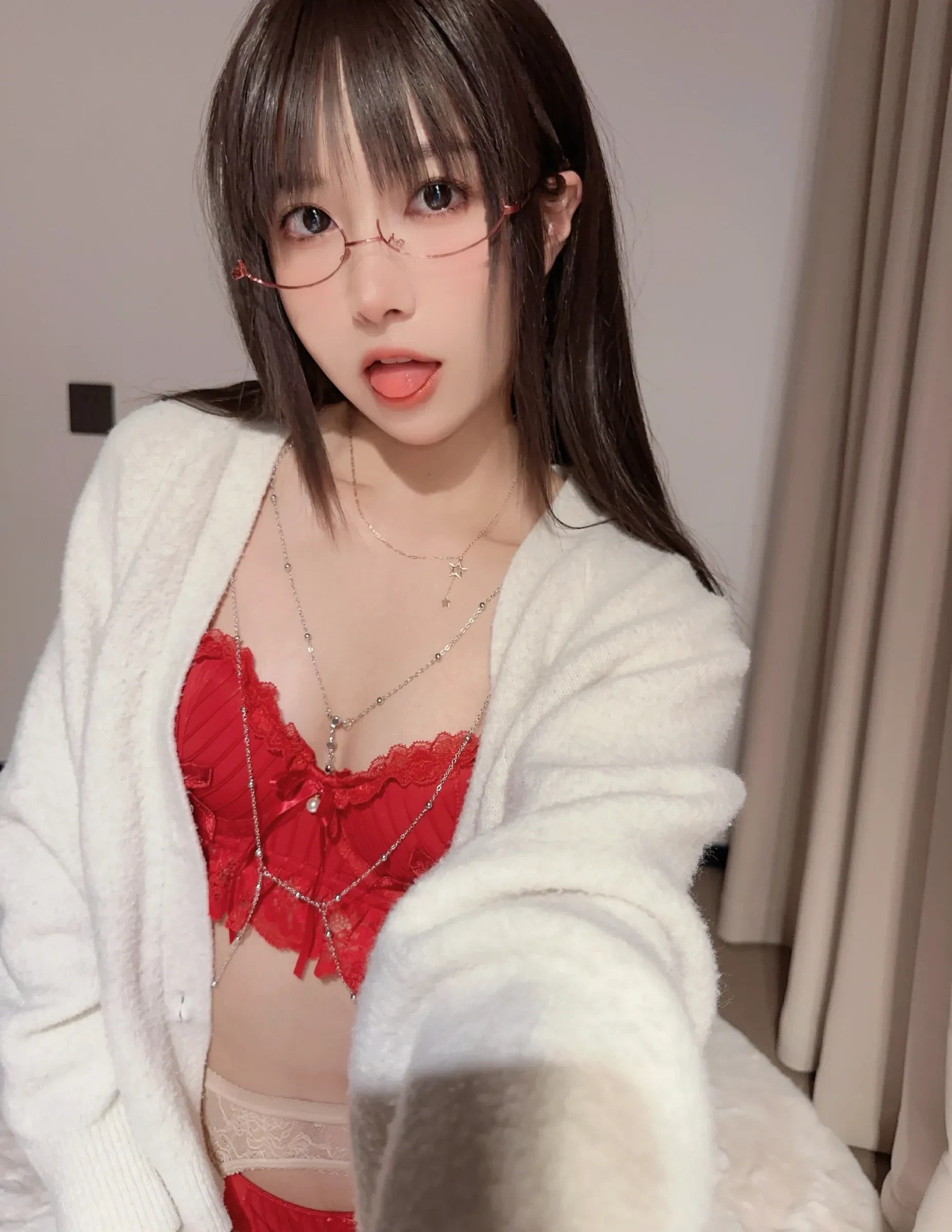 布丁大法 – 覆盆子眼镜娘 Cosplay-第35张