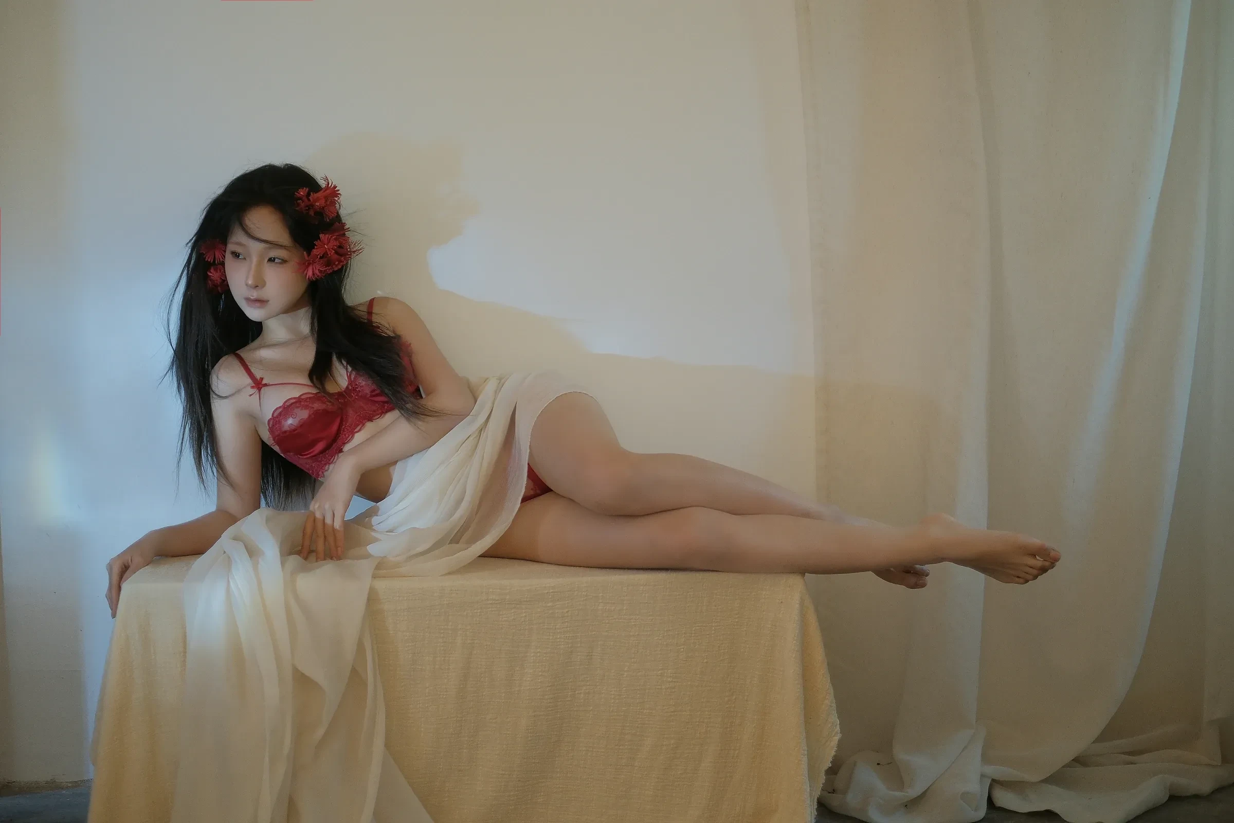 蠢沫沫 – 红 Cosplay-第1张