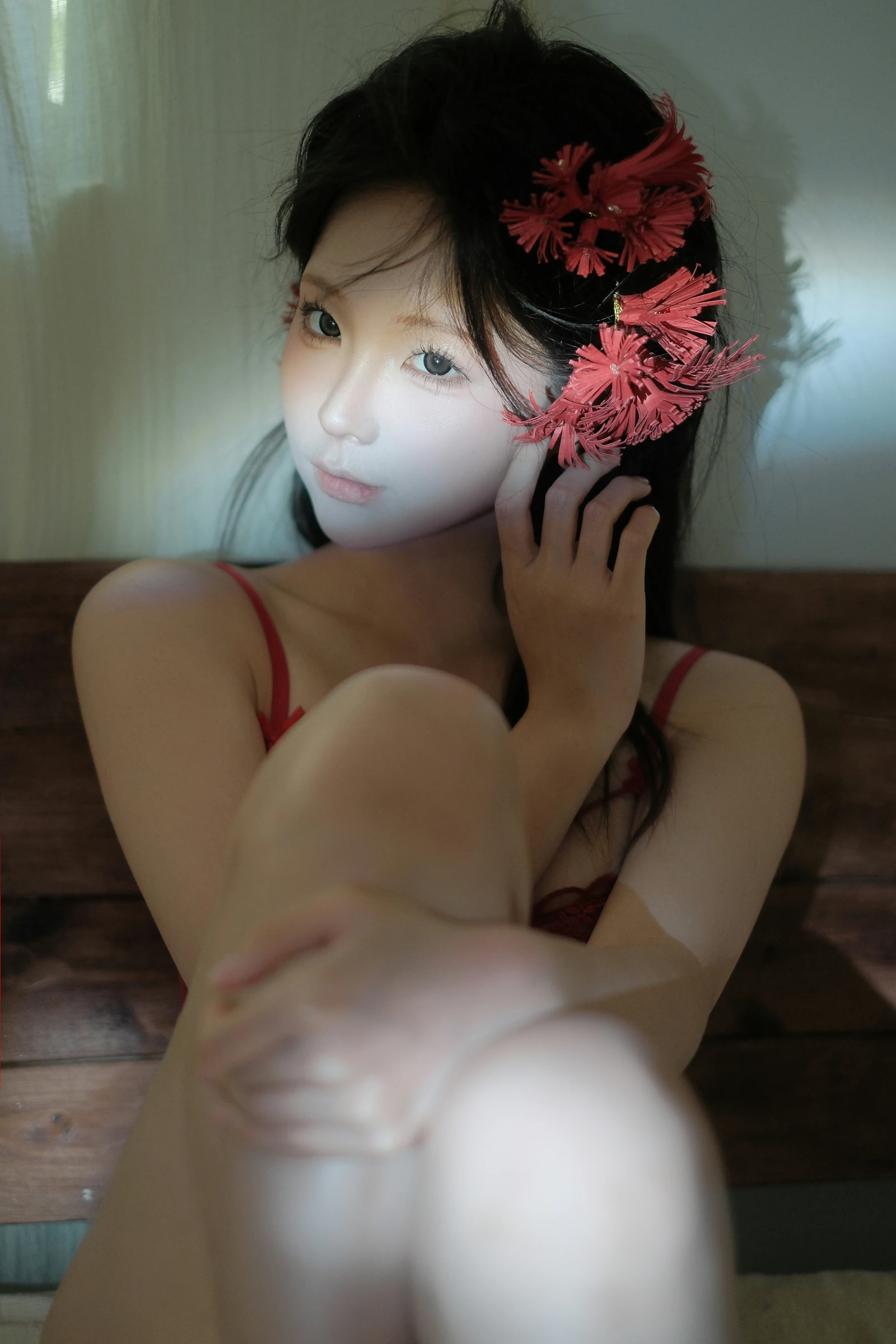 蠢沫沫 – 红 Cosplay-第29张